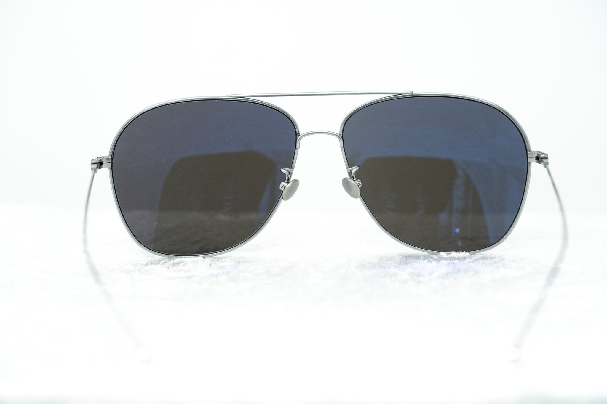 Ann Demeulemeester Men's Sunglasses Silver AD48C2SUN-GR8 Sunglasses