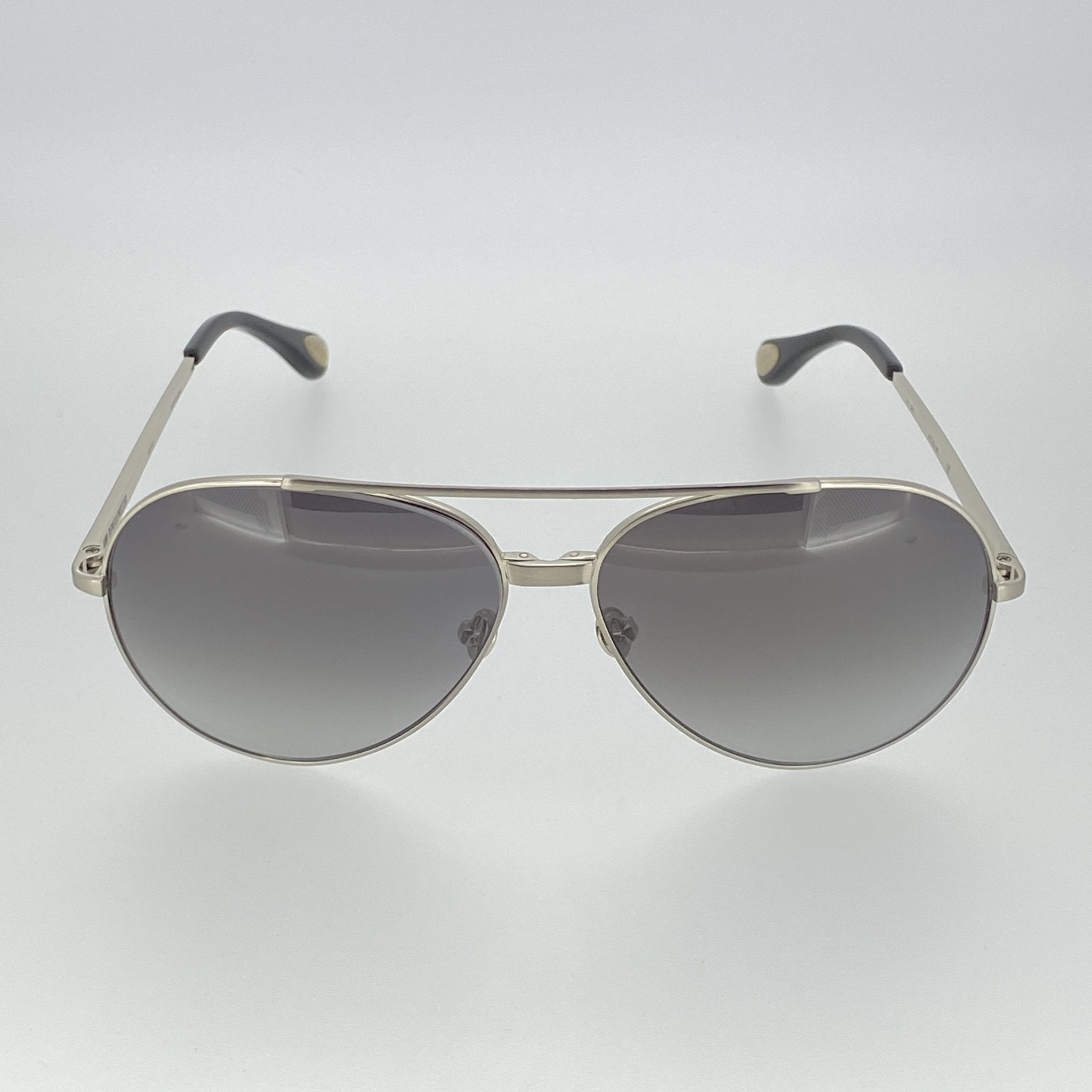Ann Demeulemeester Men's Sunglasses White Gold and Grey AD14C1SUN-GR8 Sunglasses
