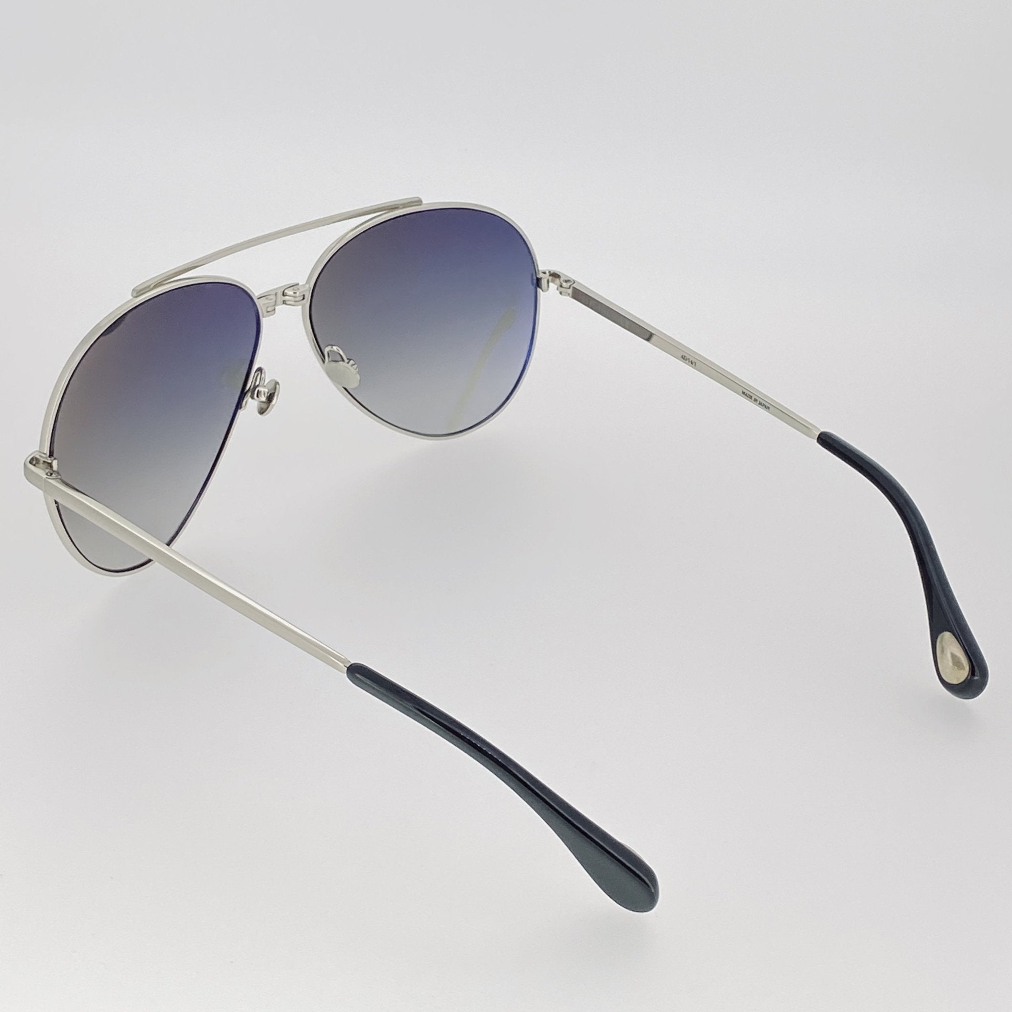 Ann Demeulemeester Men's Sunglasses White Gold and Grey AD14C1SUN-GR8 Sunglasses