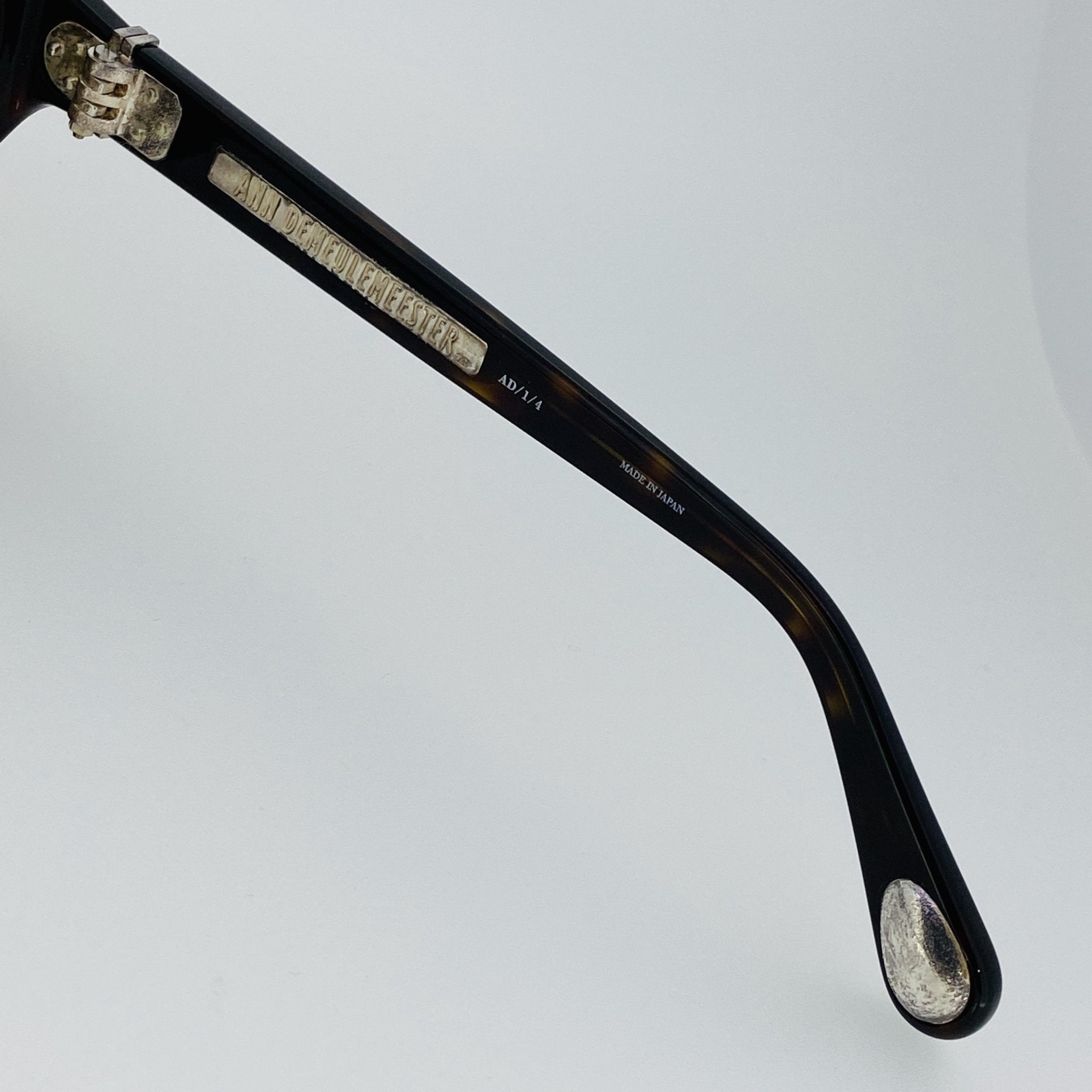 Ann Demeulemeester Sunglasses Flat Top Tortoise Shell and Brown-GR8 Sunglasses