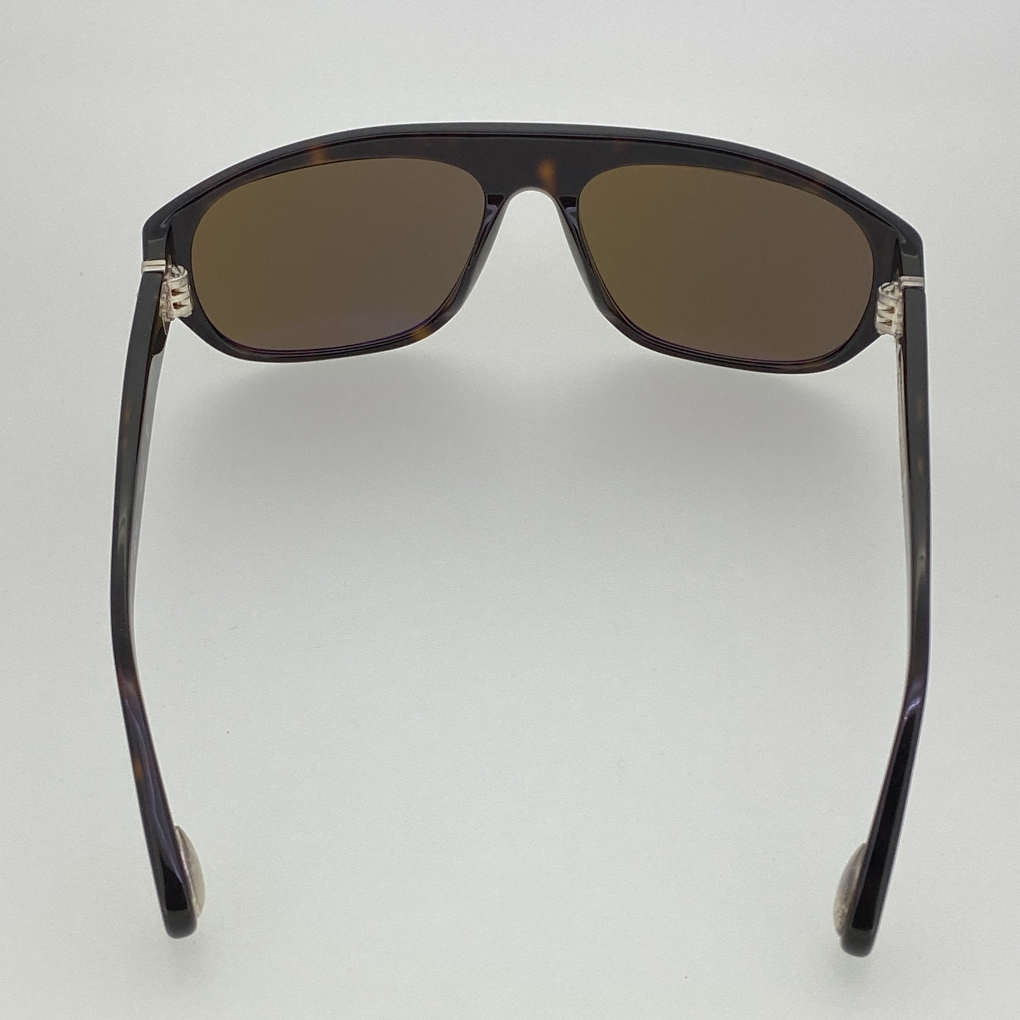 Ann Demeulemeester Sunglasses Flat Top Tortoise Shell and Brown-GR8 Sunglasses