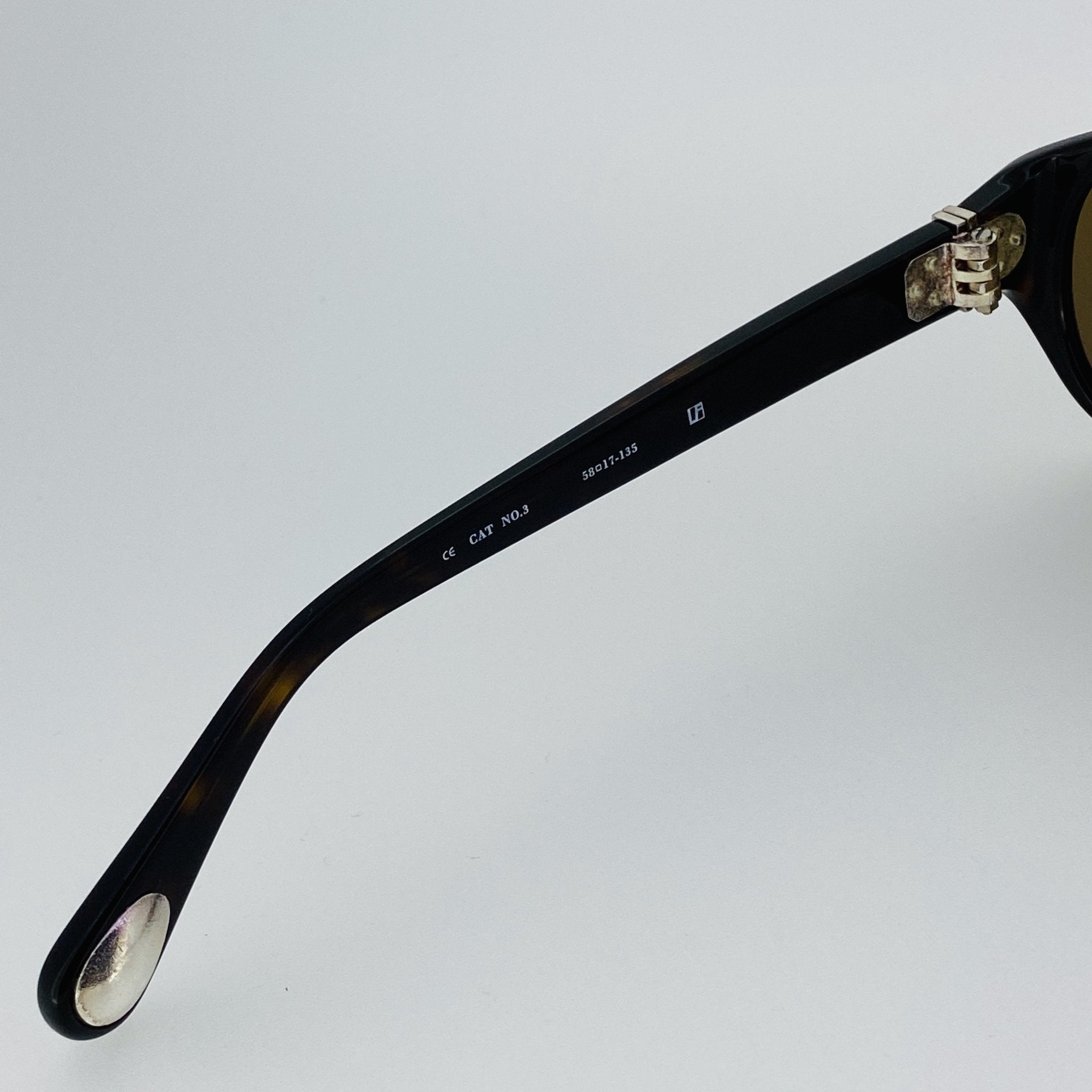 Ann Demeulemeester Sunglasses Flat Top Tortoise Shell and Brown-GR8 Sunglasses