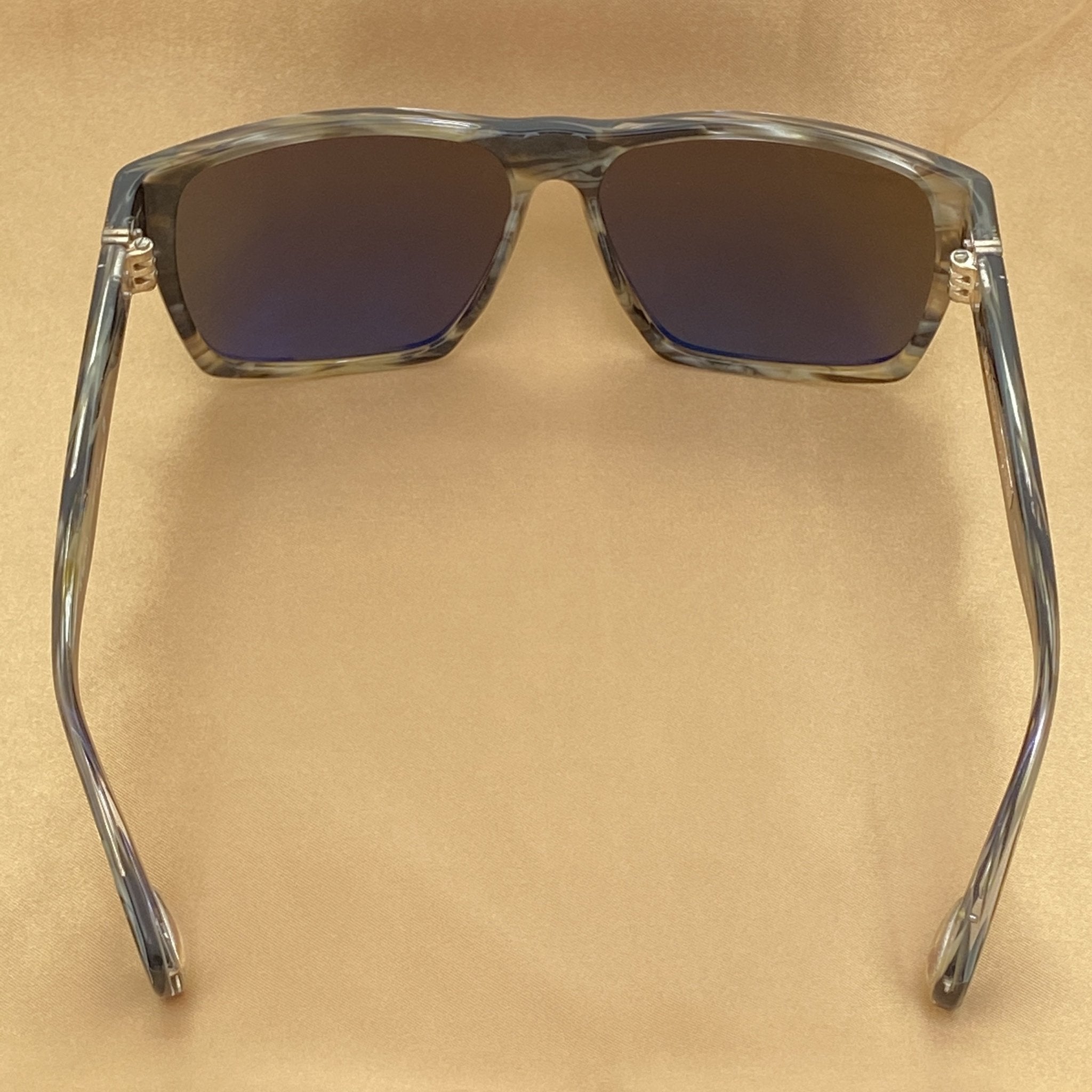 Ann Demeulemeester Sunglasses Angular Brown and Green-GR8 Sunglasses