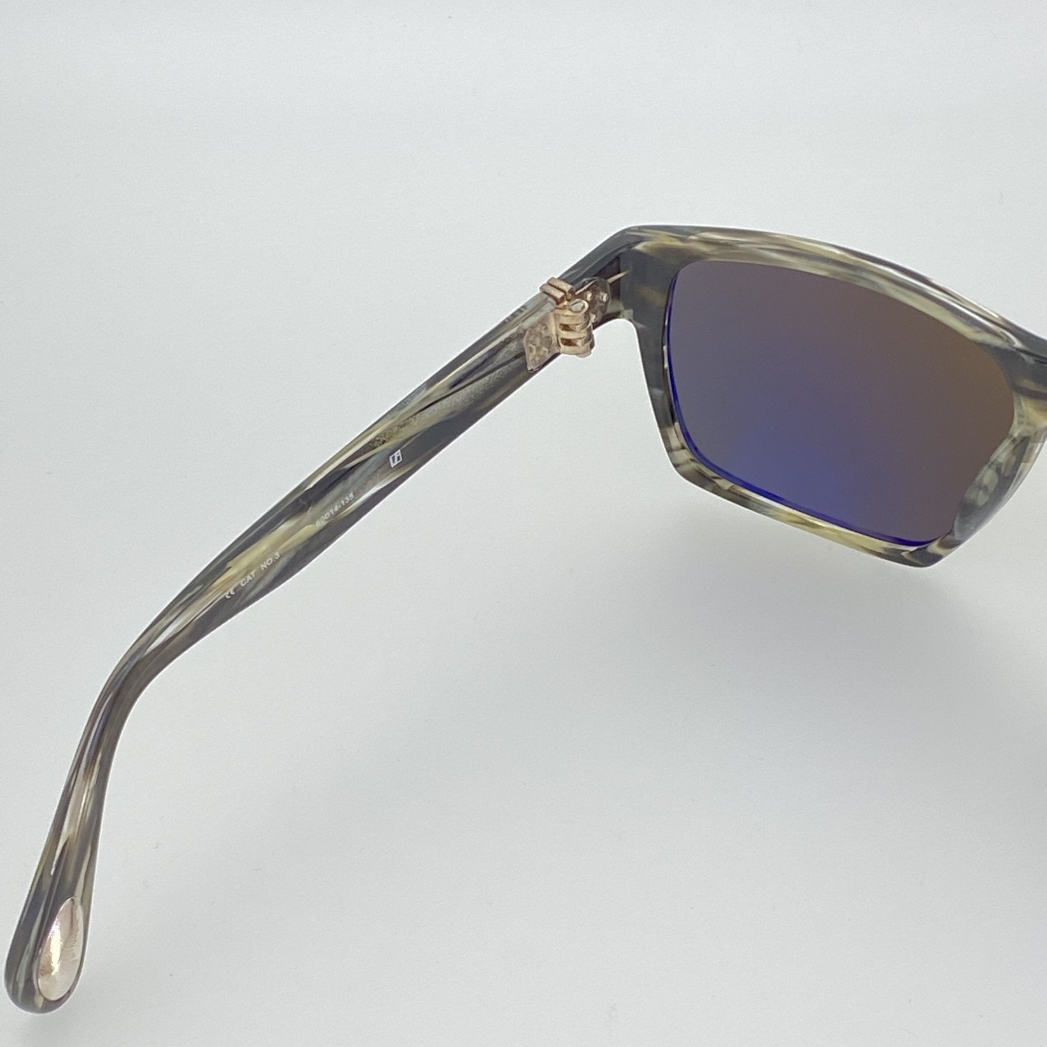 Ann Demeulemeester Sunglasses Angular Brown and Green-GR8 Sunglasses