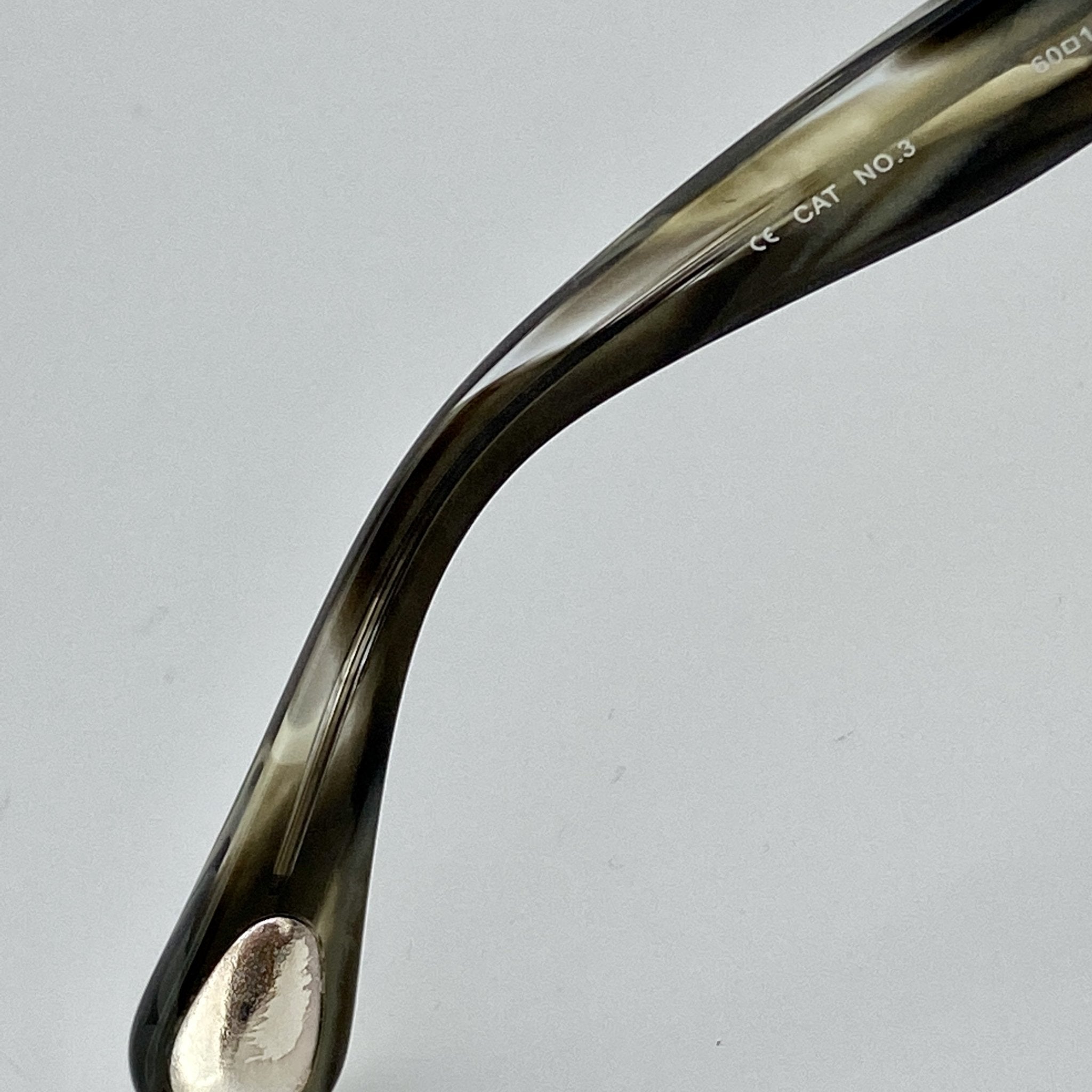 Ann Demeulemeester Sunglasses Angular Brown and Green-GR8 Sunglasses