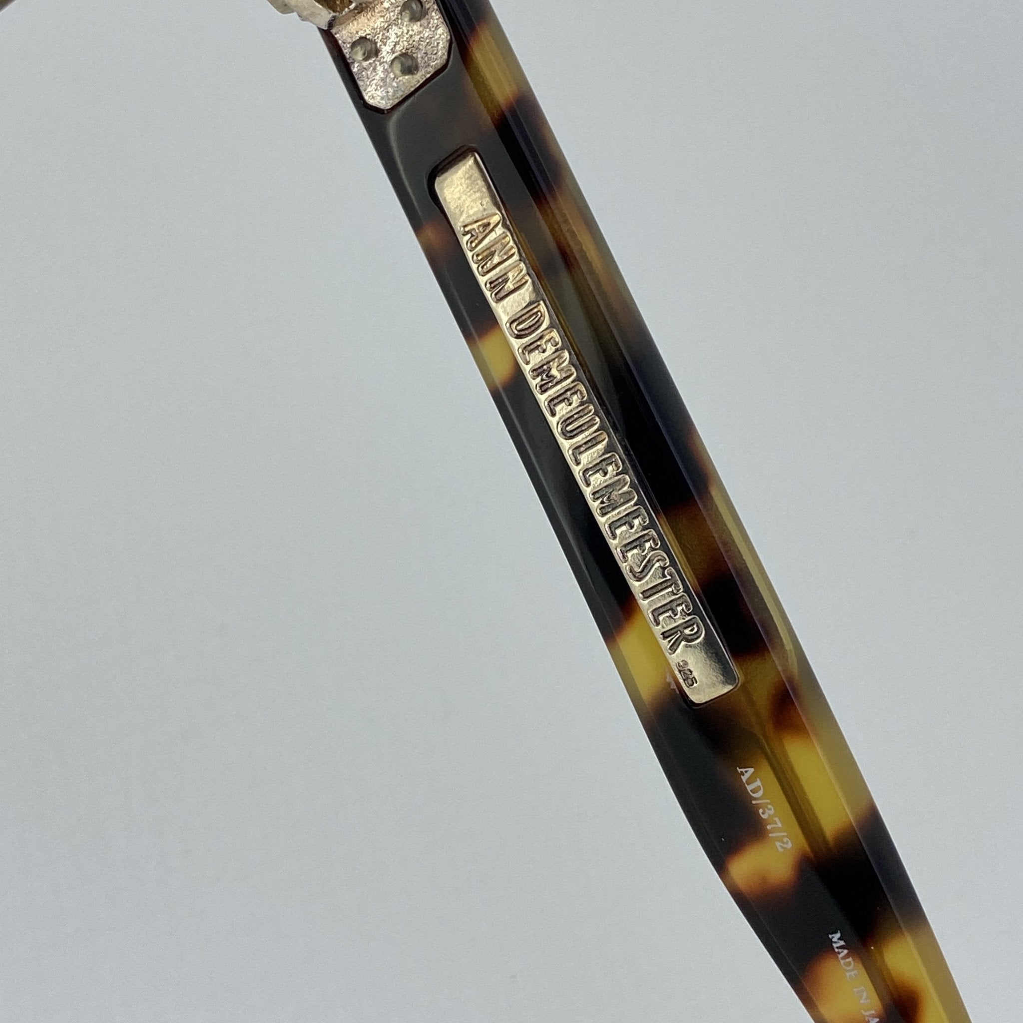 Ann Demeulemeester Sunglasses Angular Tortoise Shell and Brown-GR8 Sunglasses