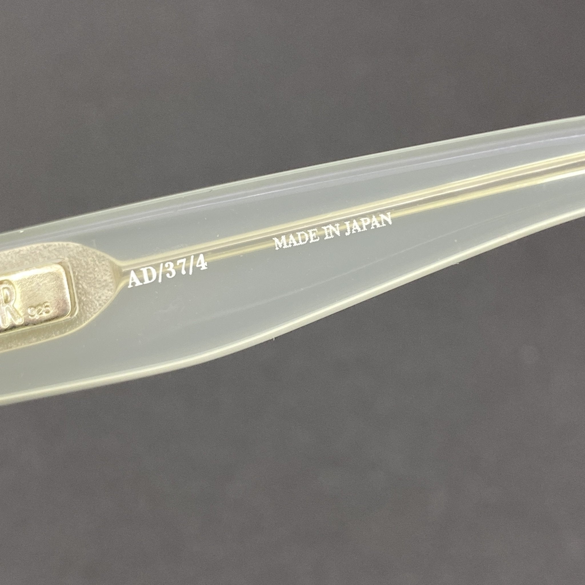 Ann Demeulemeester men's Sunglasses Angular White and Grey AD37C4SUN-GR8 Sunglasses