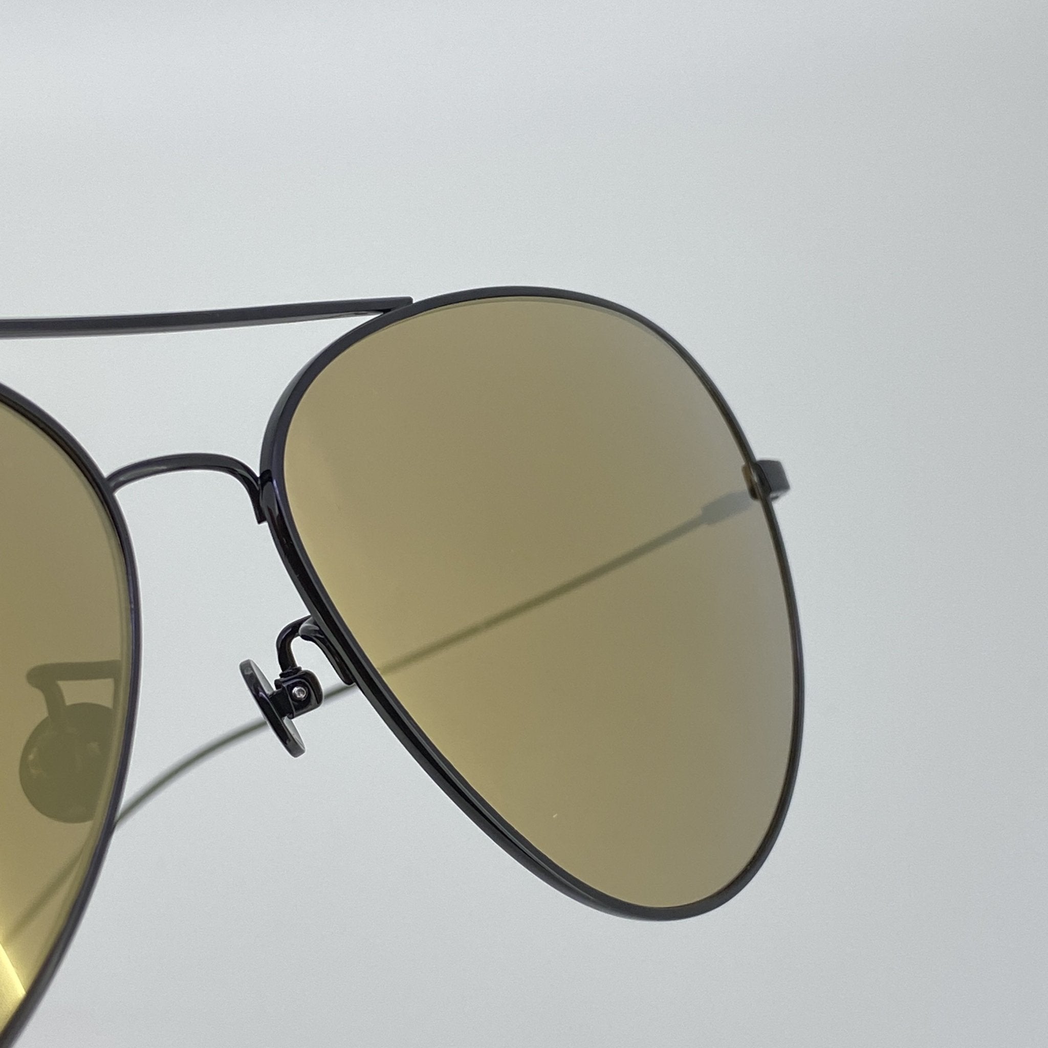 Ann Demeulemeester Men's Sunglasses Black and Bronze AD40C4SUN-GR8 Sunglasses