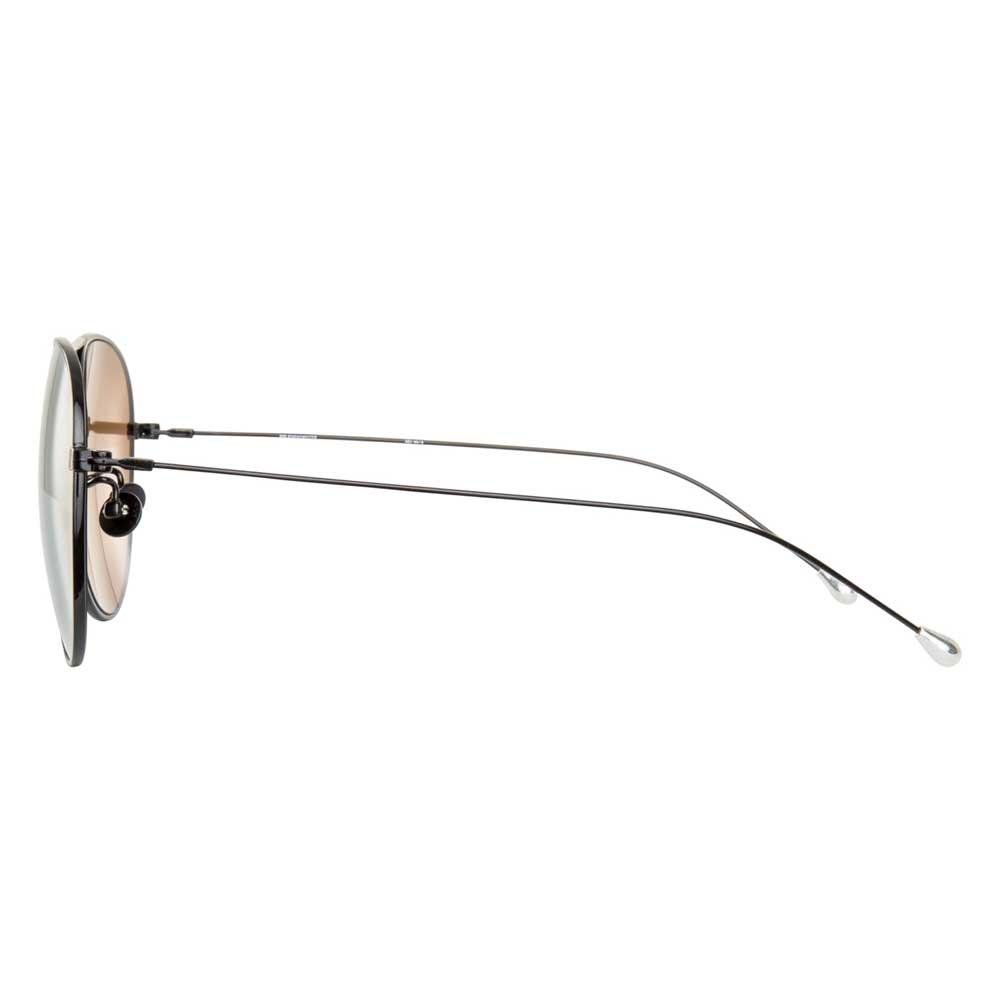 Ann Demeulemeester Men's Sunglasses Black and Bronze AD40C4SUN-GR8 Sunglasses