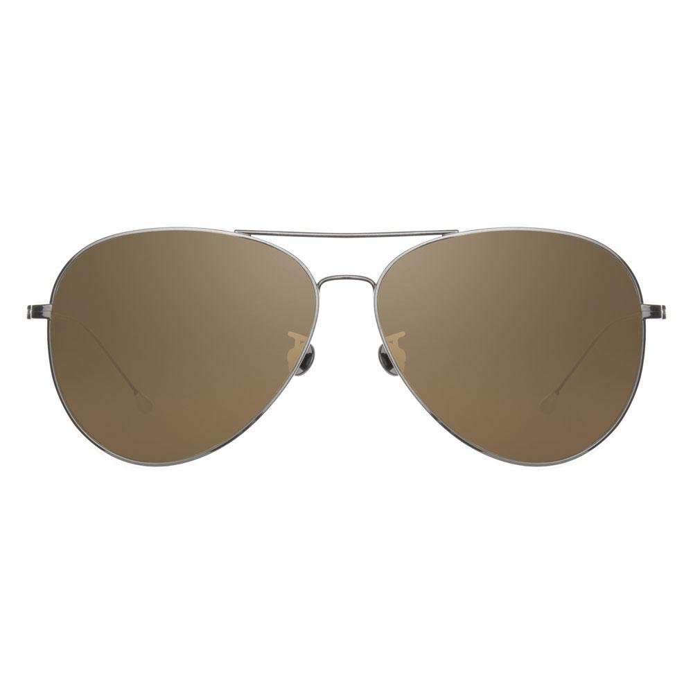 Ann Demeulemeester Men's Sunglasses Black and Bronze AD40C4SUN-GR8 Sunglasses