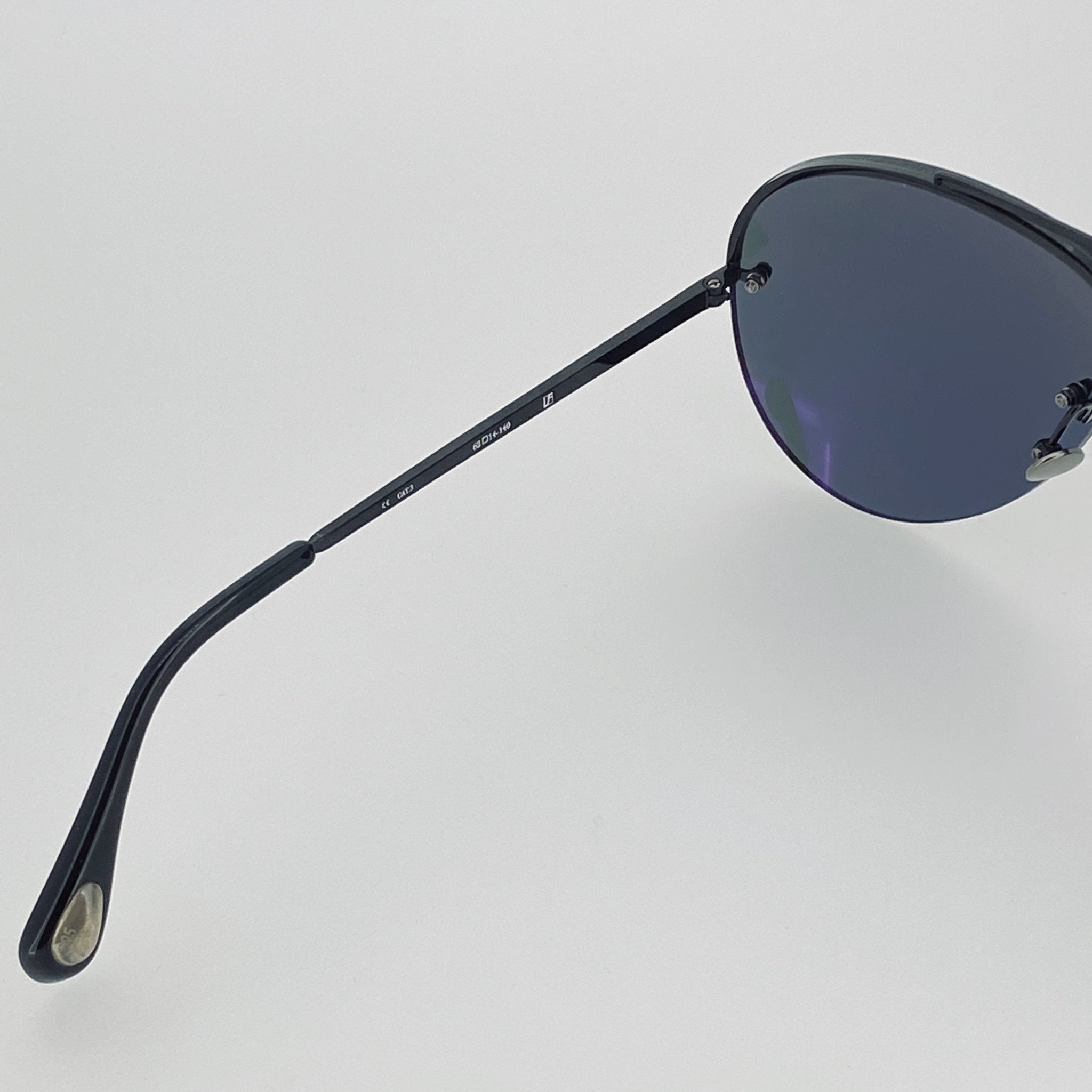 Ann Demeulemeester Men's Sunglasses Black and Grey AD13C4SUN-GR8 Sunglasses