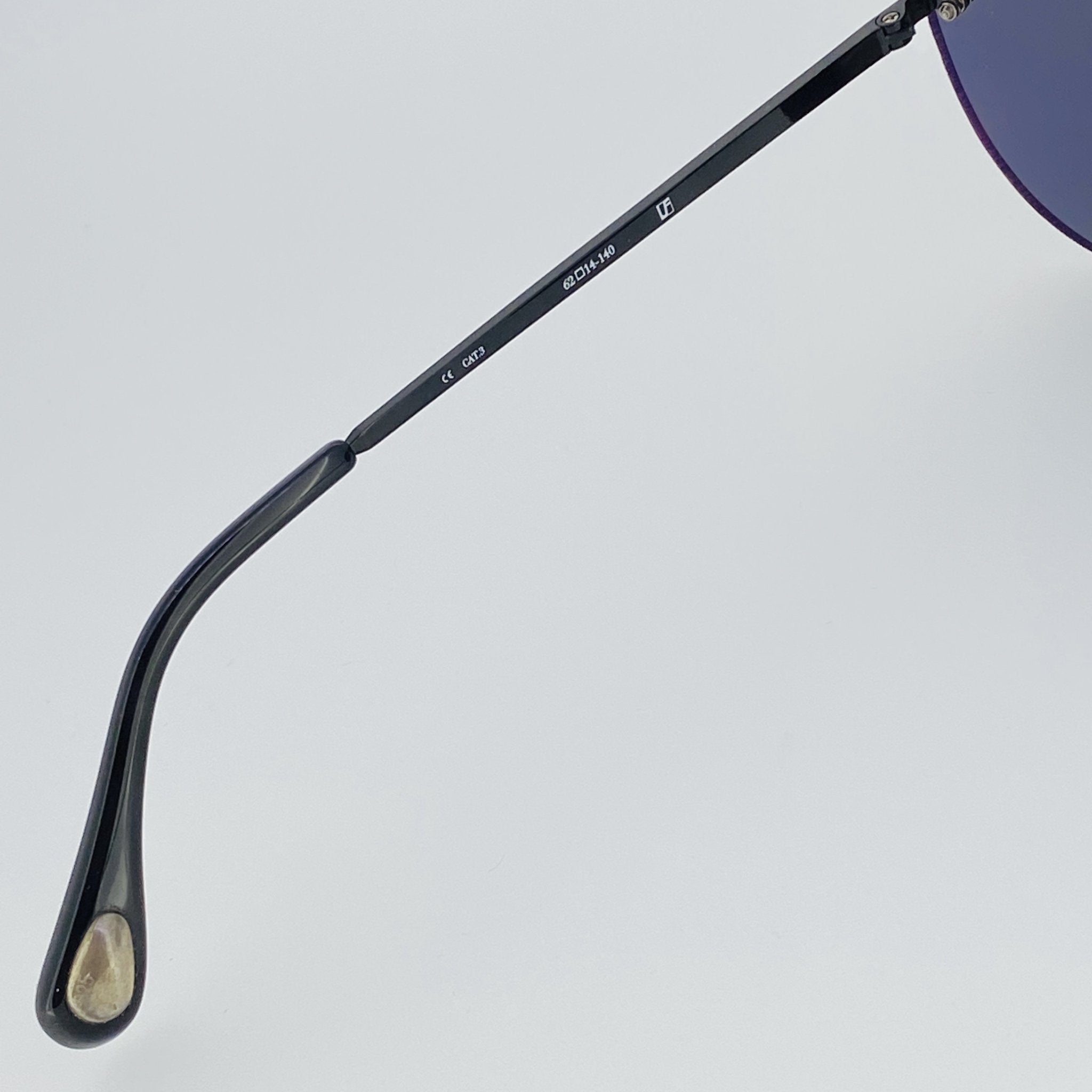 Ann Demeulemeester Men's Sunglasses Black and Grey AD13C4SUN-GR8 Sunglasses