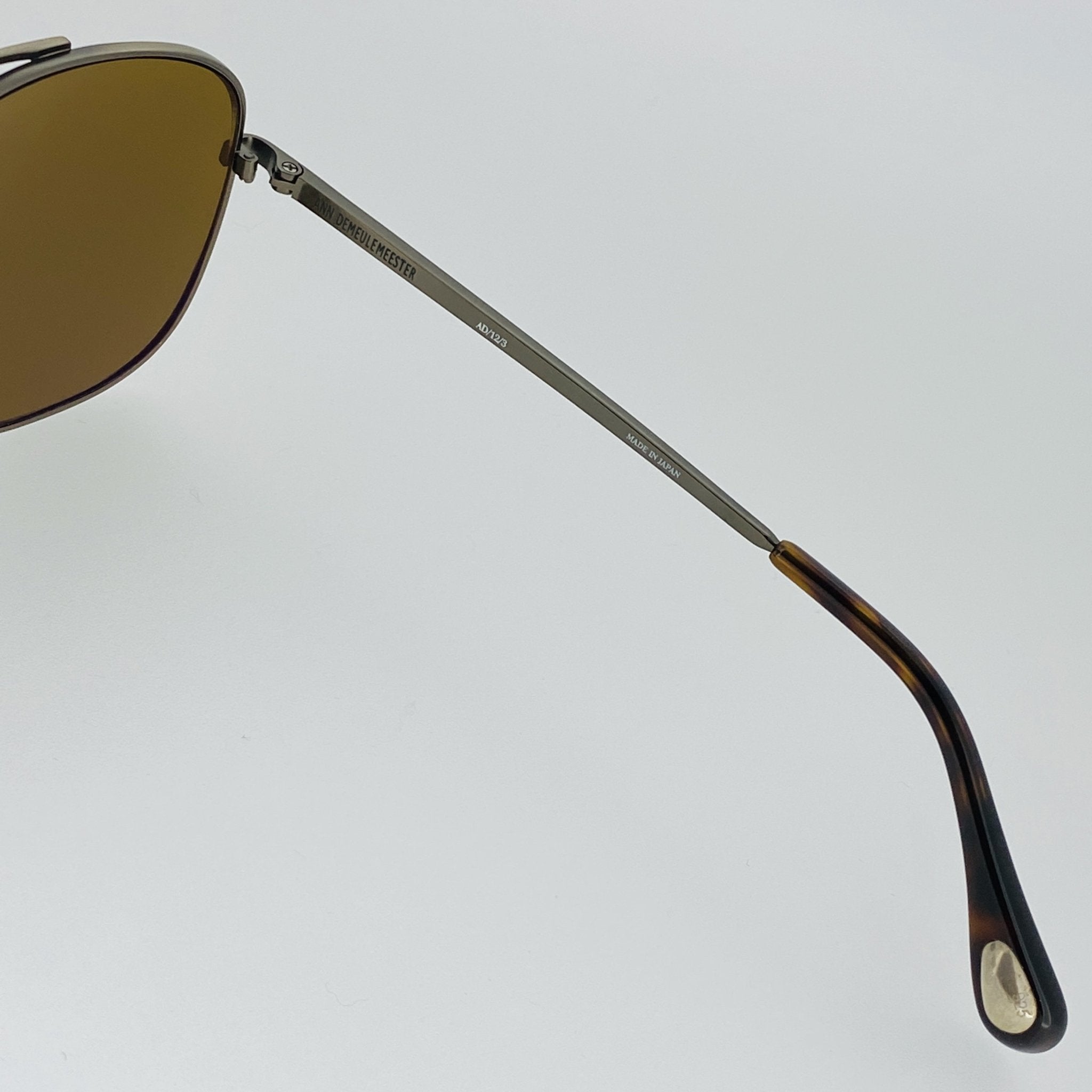 Ann Demeulemeester Men's Sunglasses Brown AD12C3SUN-GR8 Sunglasses