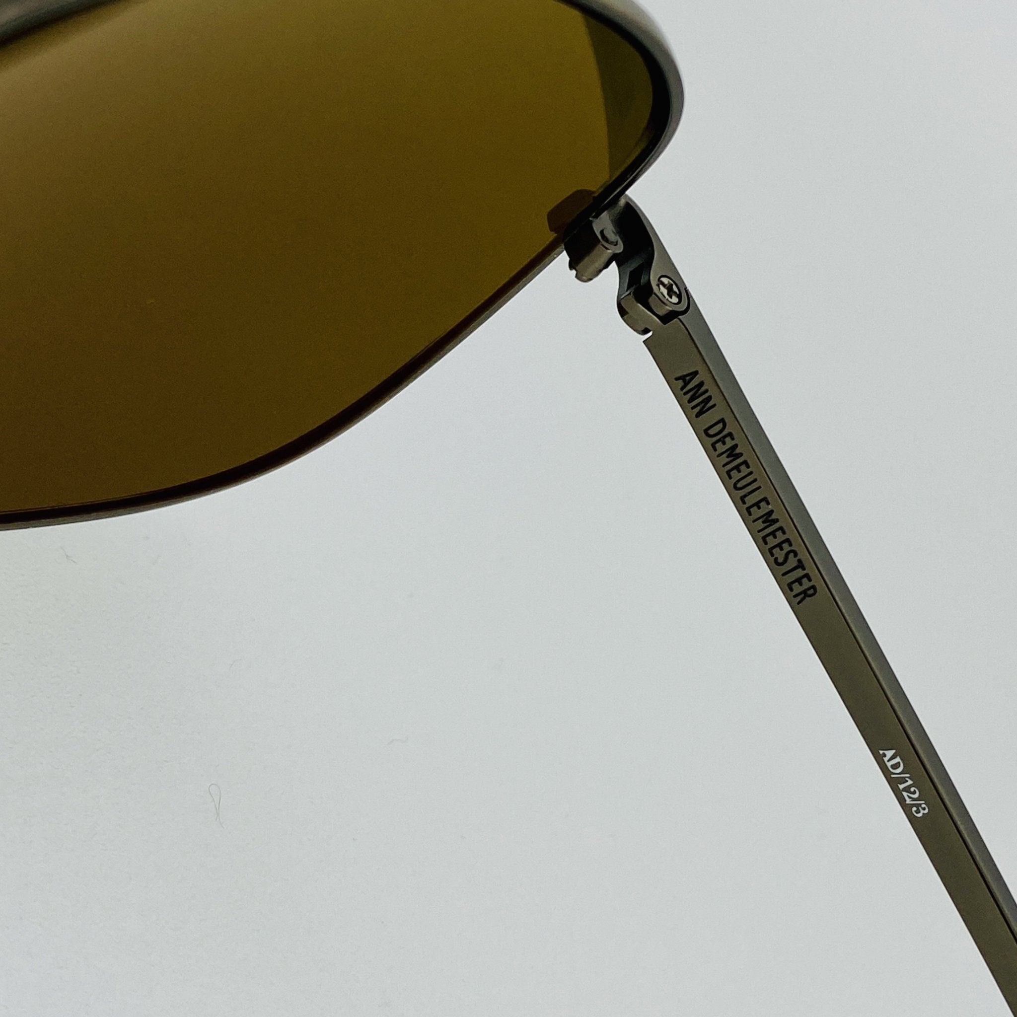 Ann Demeulemeester Men's Sunglasses Brown AD12C3SUN-GR8 Sunglasses