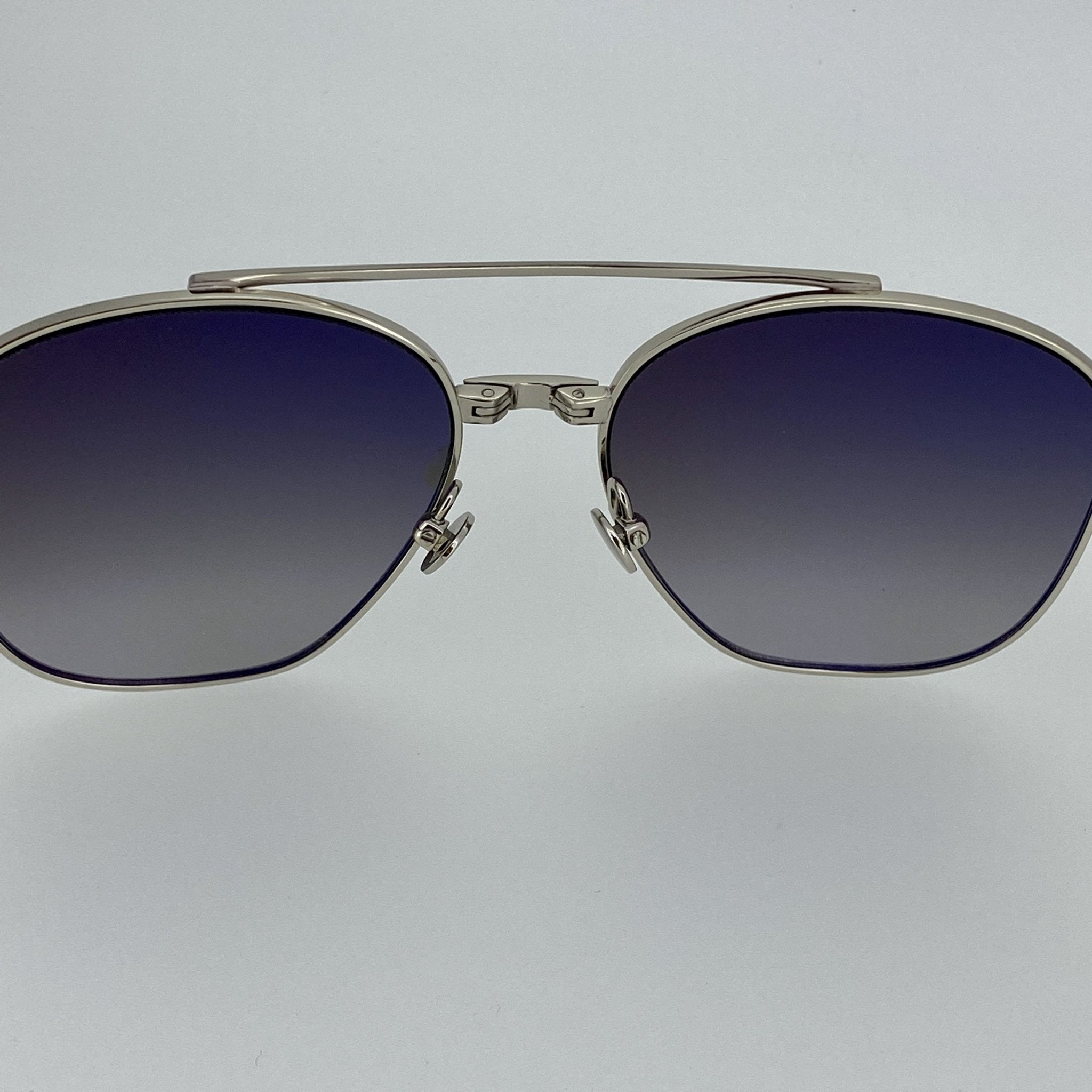 Ann Demeulemeester Men's Sunglasses Silver and Gray AD12C1SUN-GR8 Sunglasses