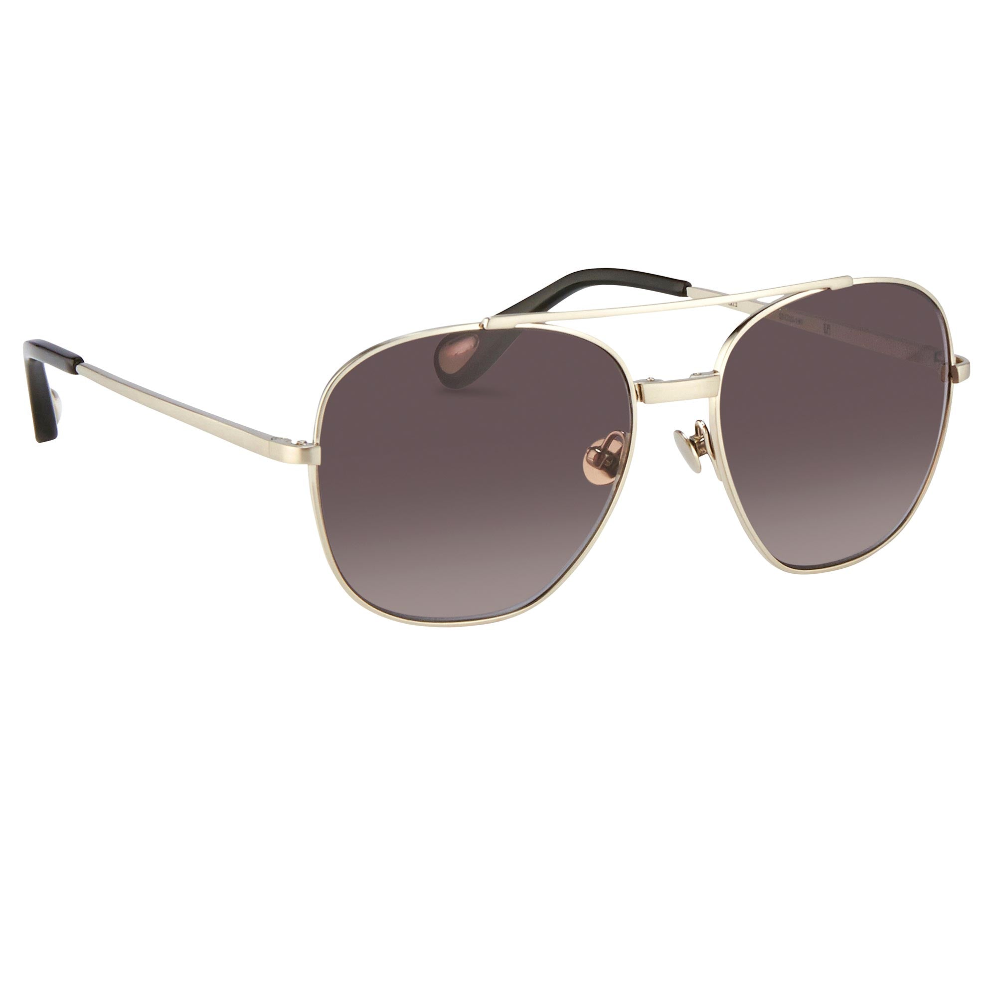 Ann Demeulemeester Men's Sunglasses Silver and Gray AD12C1SUN-GR8 Sunglasses