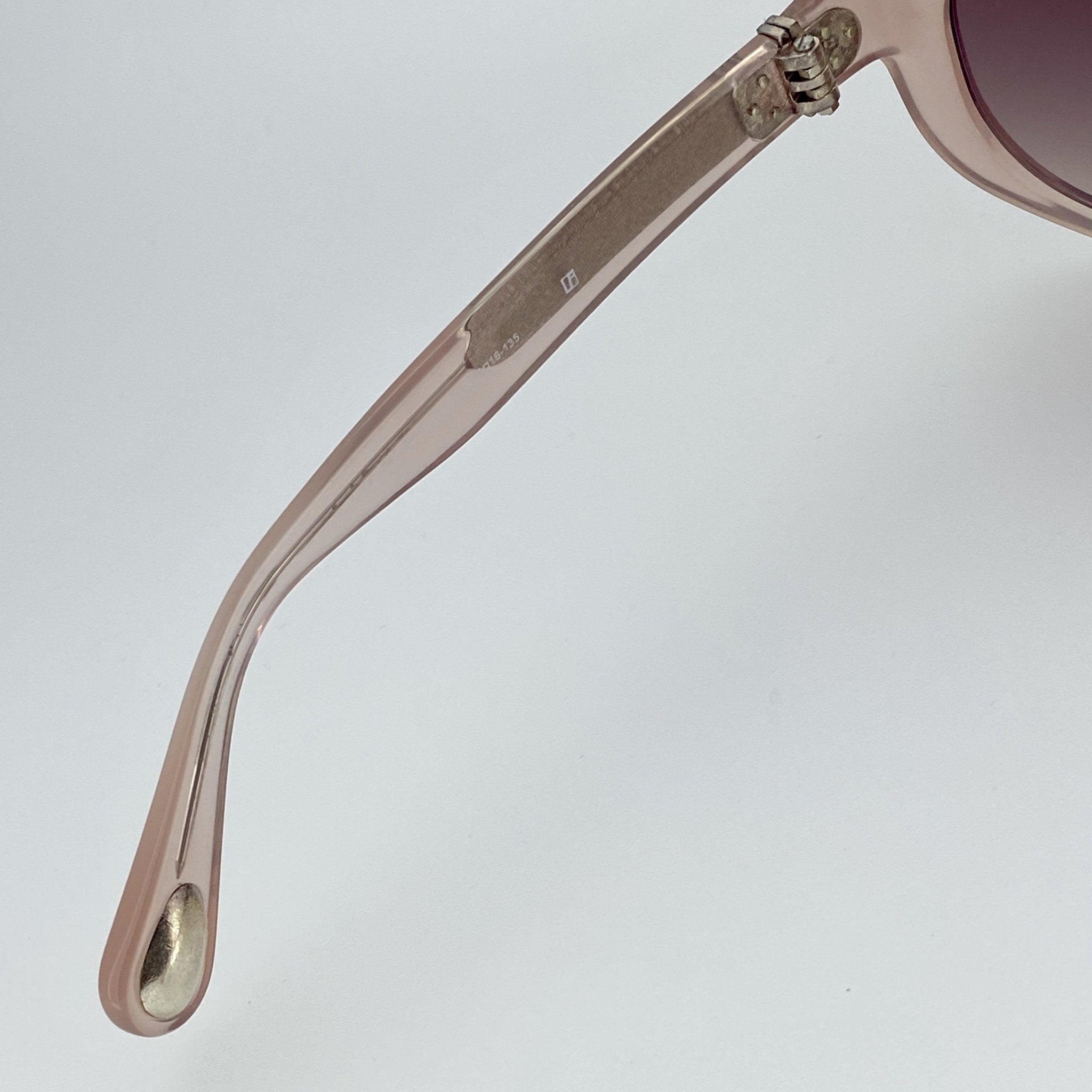 Ann Demeulemeester Sunglasses Cat Eye Blush Pink and Brown-GR8 Sunglasses