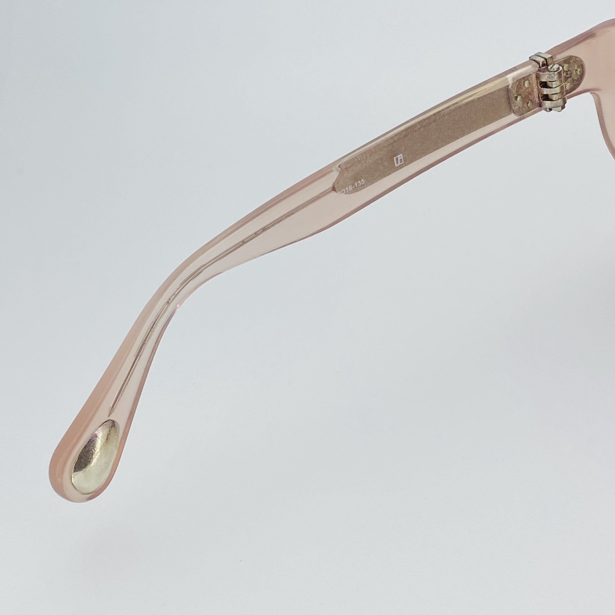 Ann Demeulemeester Sunglasses Cat Eye Blush Pink and Brown-GR8 Sunglasses