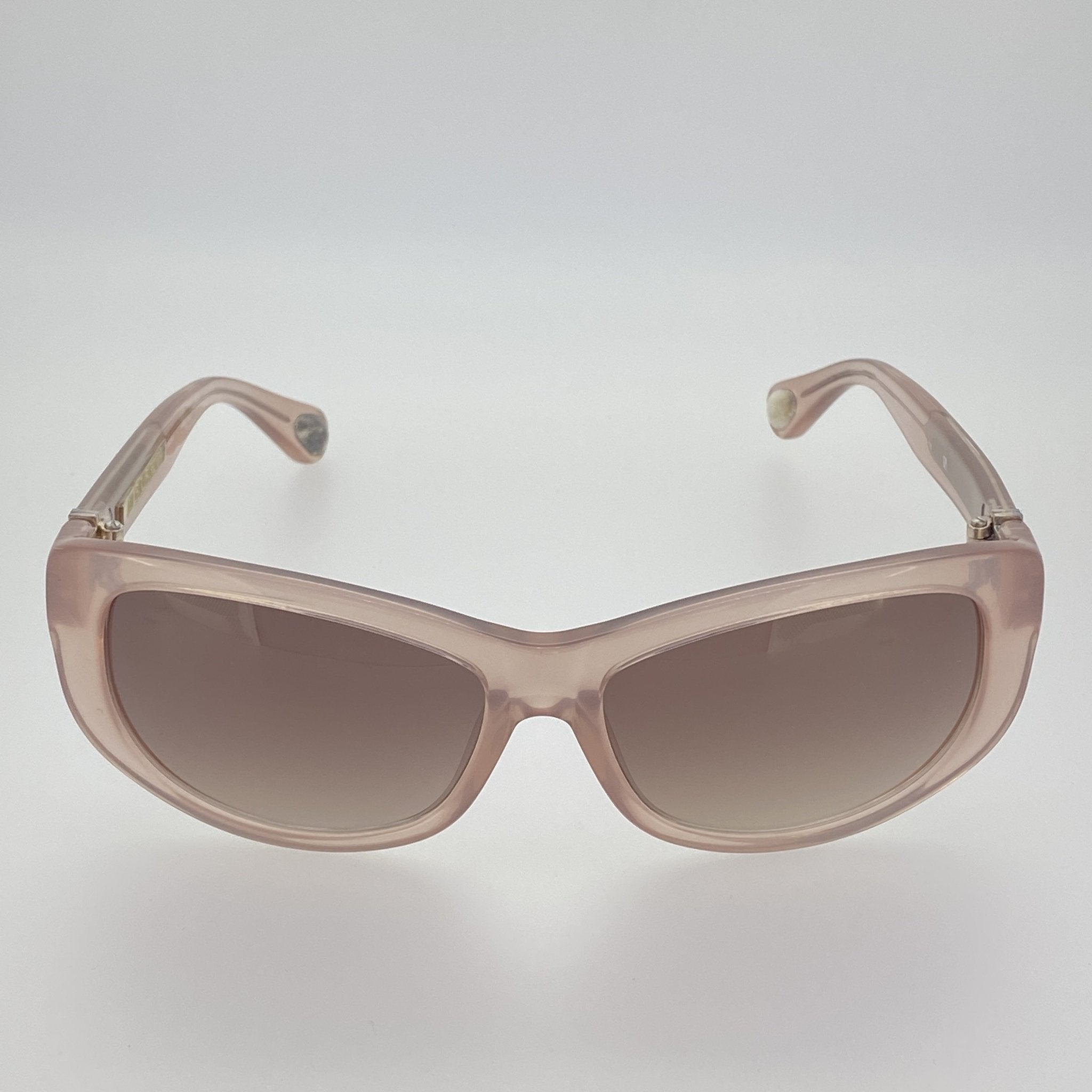 Ann Demeulemeester Sunglasses Cat Eye Blush Pink and Brown-GR8 Sunglasses