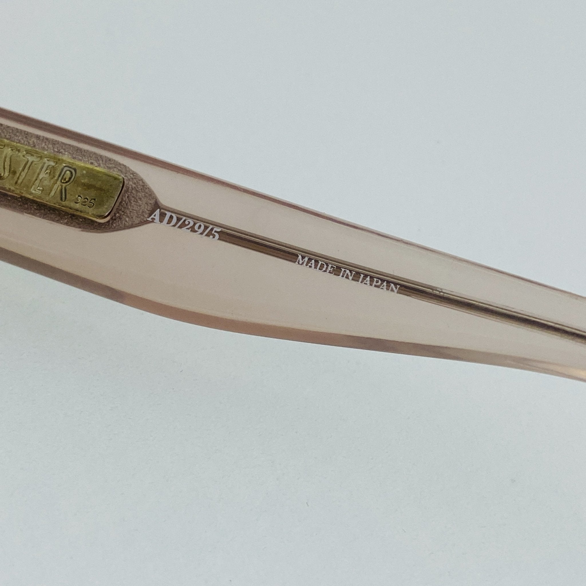 Ann Demeulemeester Sunglasses Cat Eye Blush Pink and Brown-GR8 Sunglasses