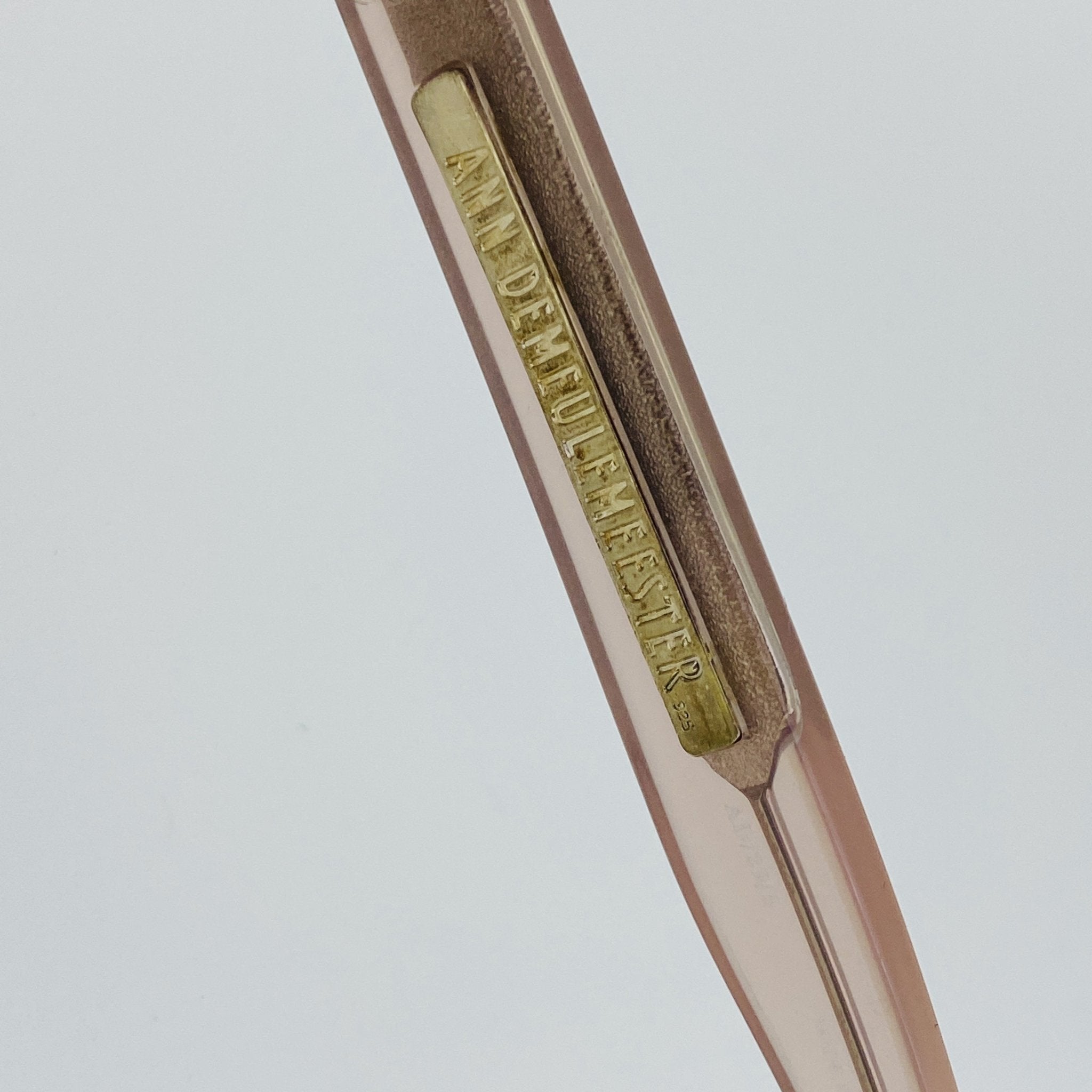 Ann Demeulemeester Sunglasses Cat Eye Blush Pink and Brown-GR8 Sunglasses