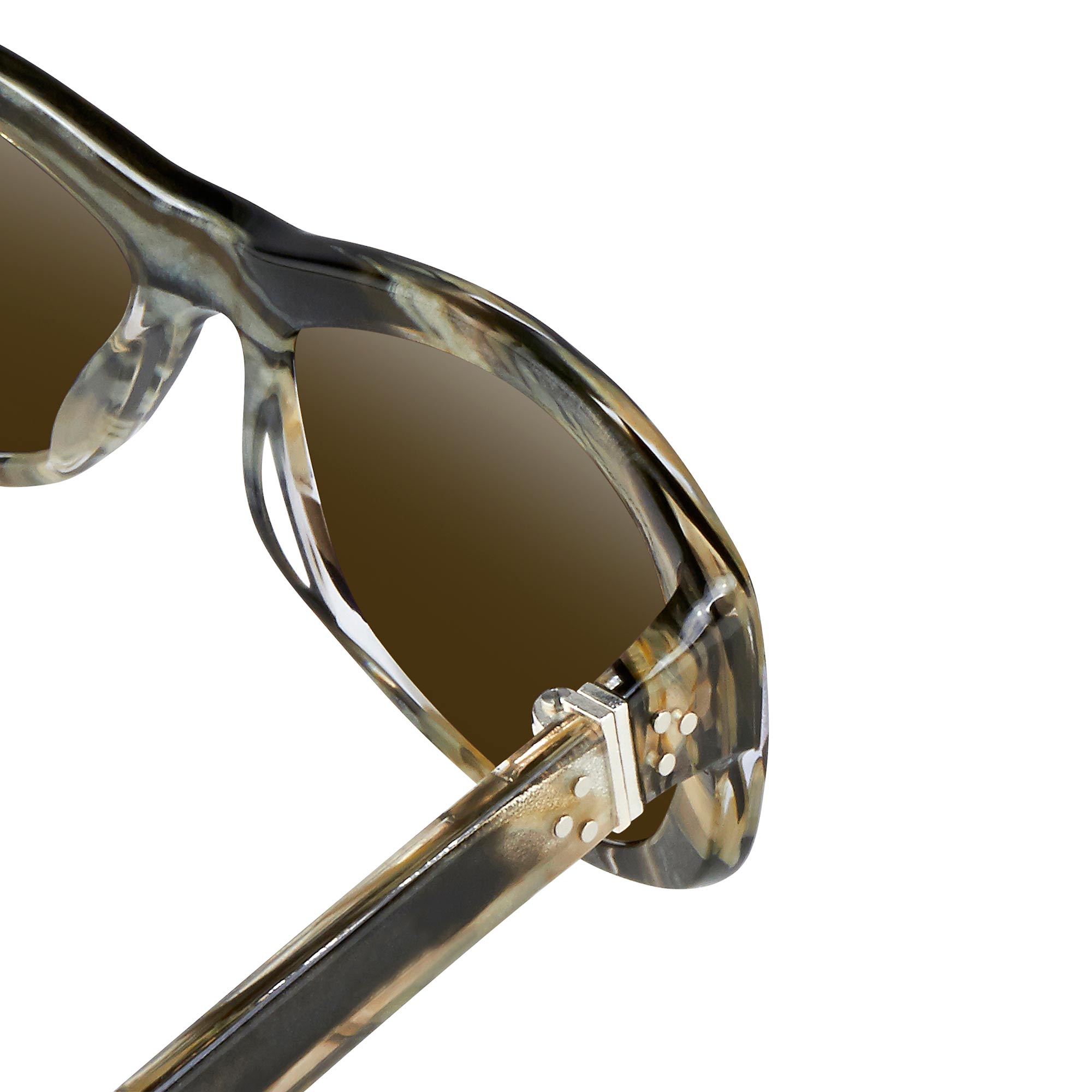 Ann Demeulemeester Ladies Sunglasses Cat Eye Tortoise Shell and Brown AD29C3SUN-GR8 Sunglasses