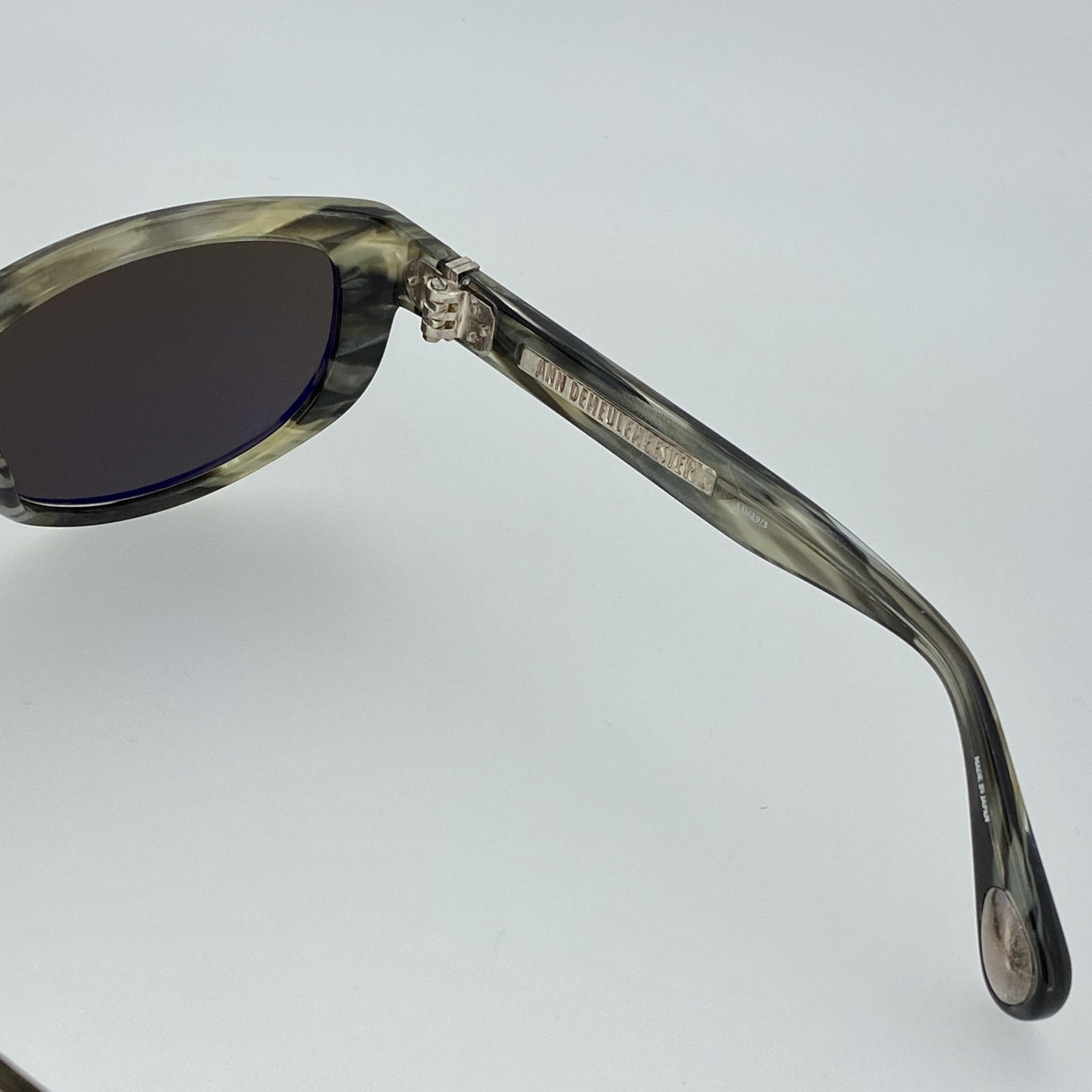 Ann Demeulemeester Ladies Sunglasses Cat Eye Tortoise Shell and Brown AD29C3SUN-GR8 Sunglasses