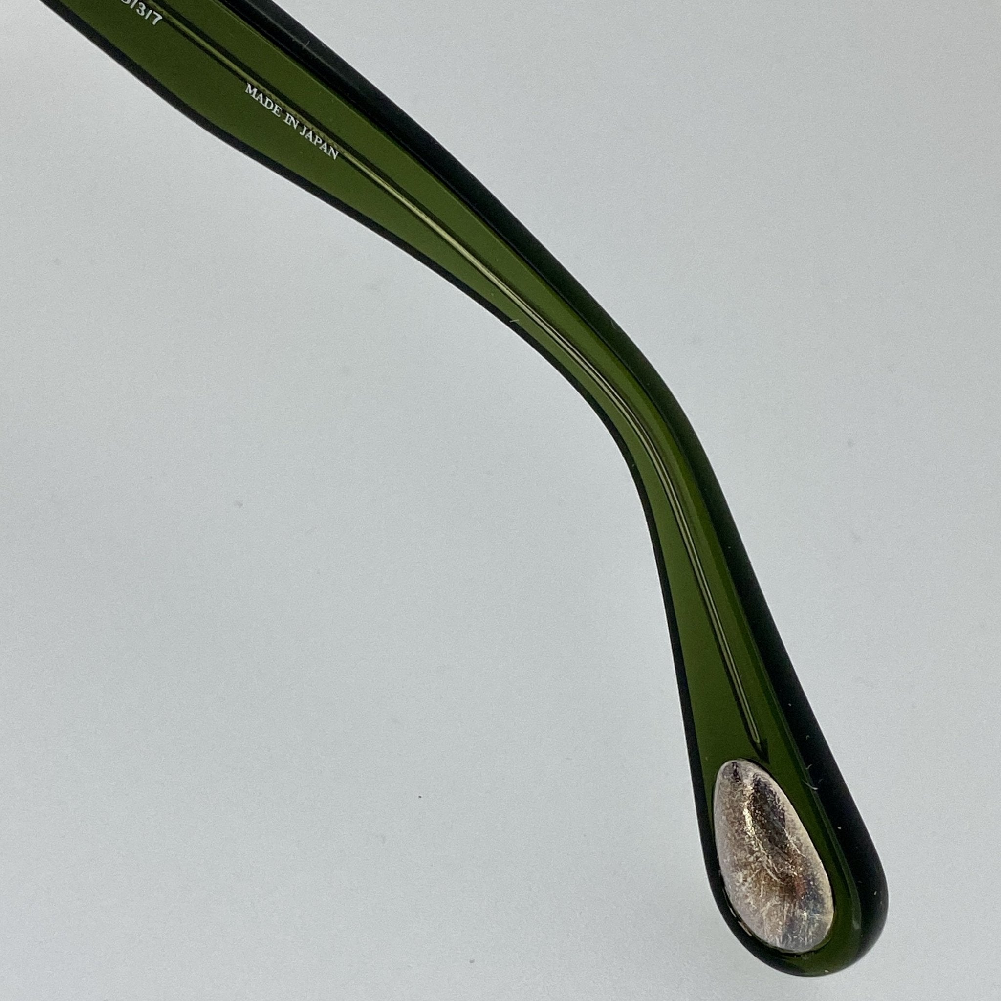 Ann Demeulemeester Sunglasses D-Frame Green and Green Graduated AD3C7SUN-GR8 Sunglasses