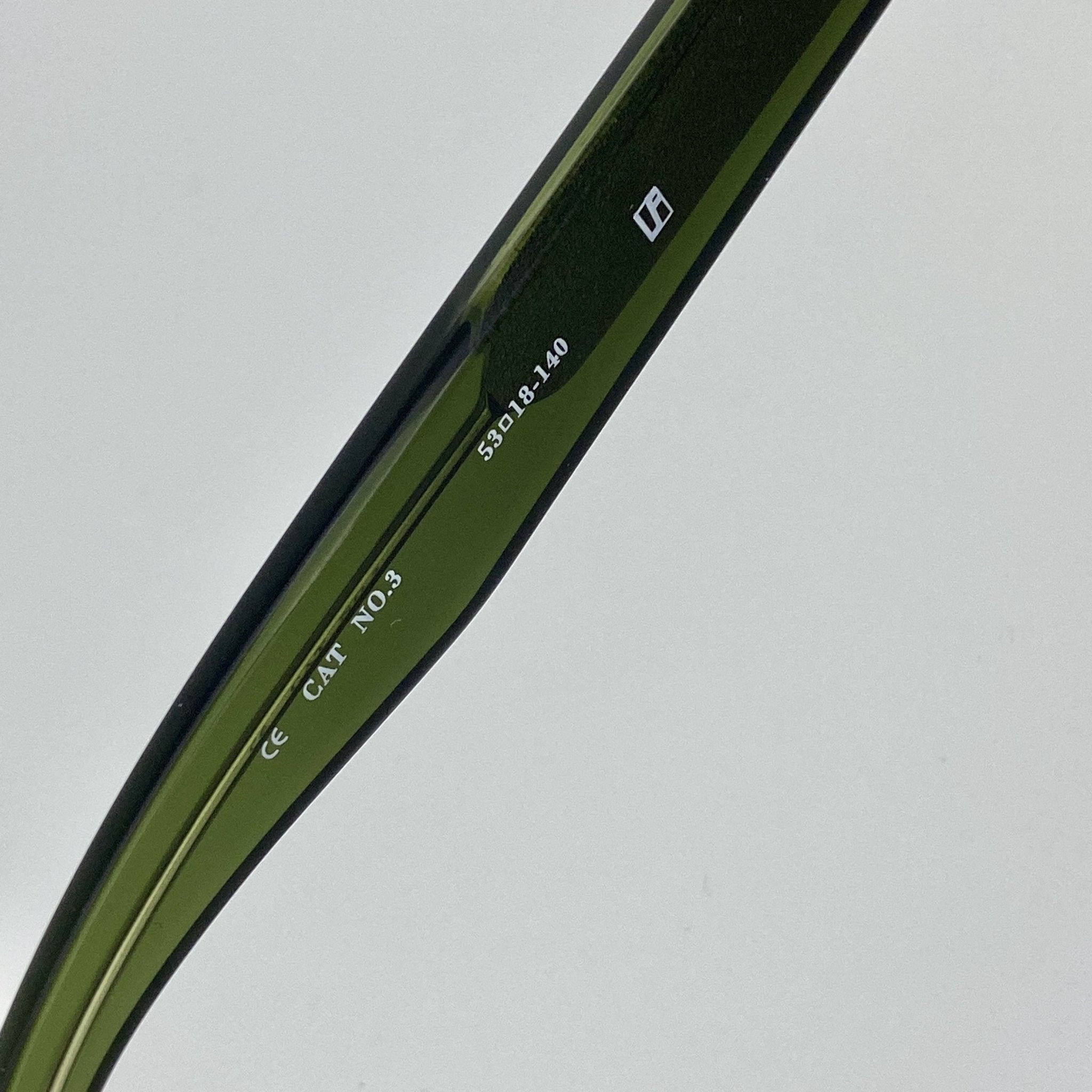 Ann Demeulemeester Sunglasses D-Frame Green and Green Graduated AD3C7SUN-GR8 Sunglasses