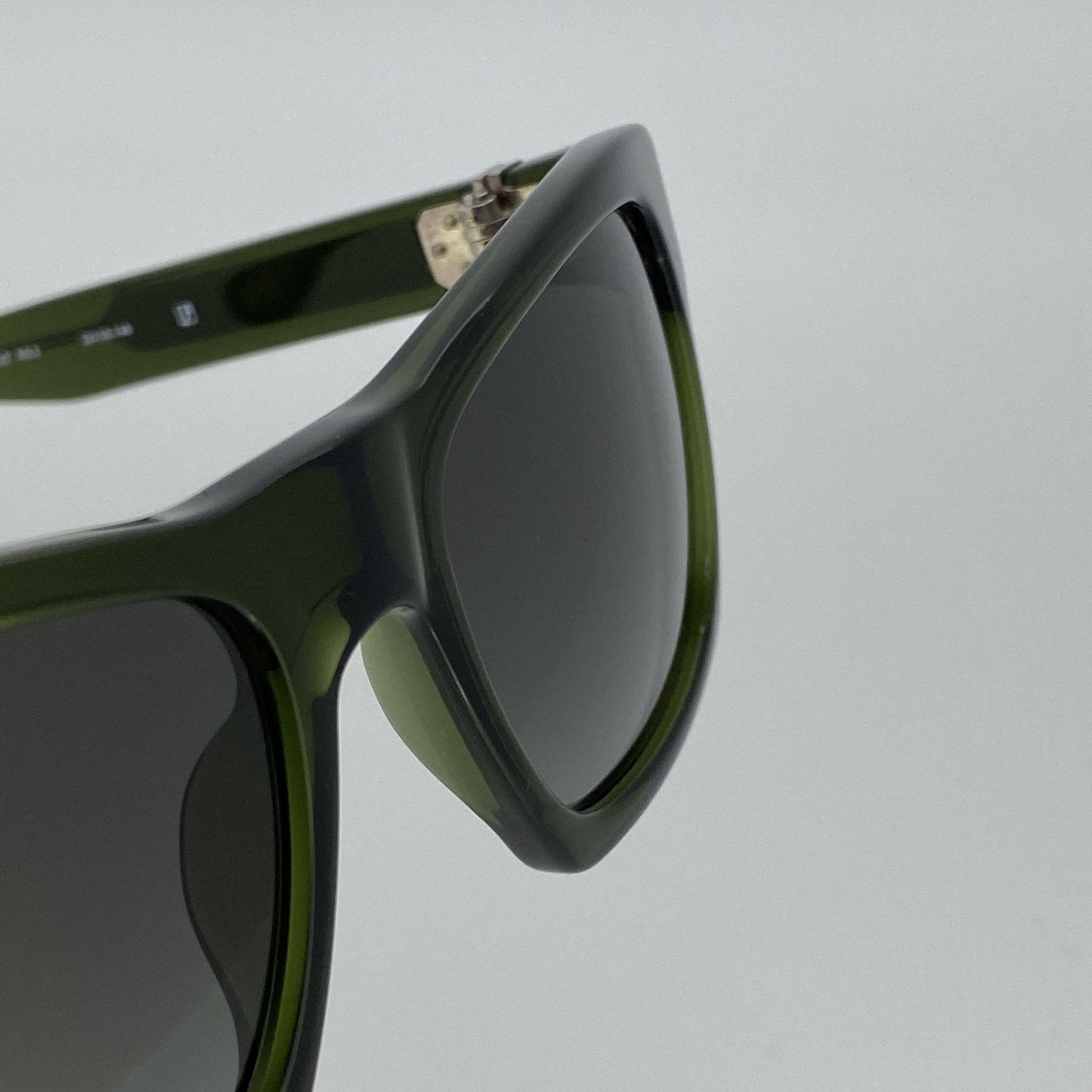 Ann Demeulemeester Sunglasses D-Frame Green and Green Graduated AD3C7SUN-GR8 Sunglasses