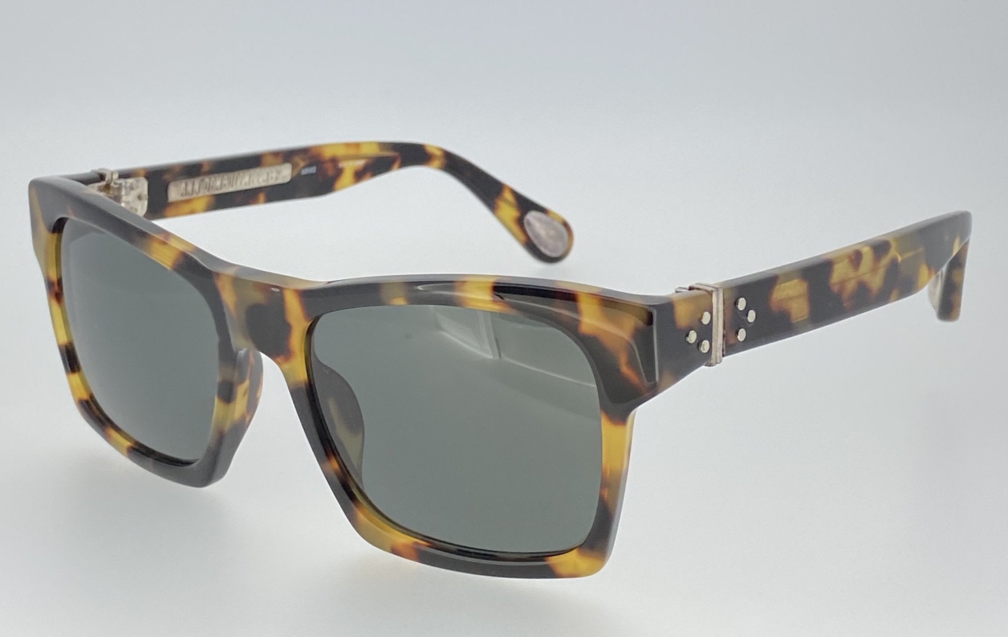 Ann Demeulemeester Sunglasses D-Frame Tortoise and Grey-GR8 Sunglasses
