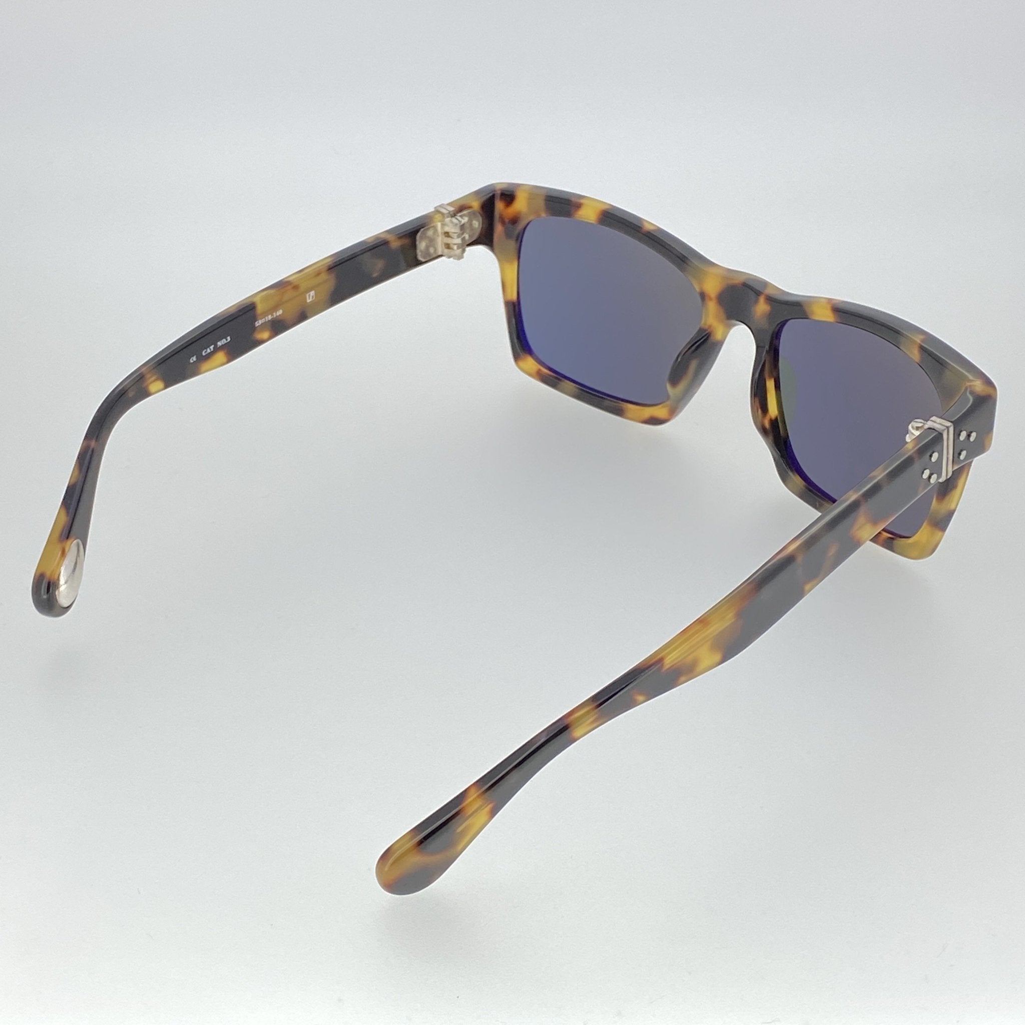 Ann Demeulemeester Sunglasses D-Frame Tortoise and Grey-GR8 Sunglasses