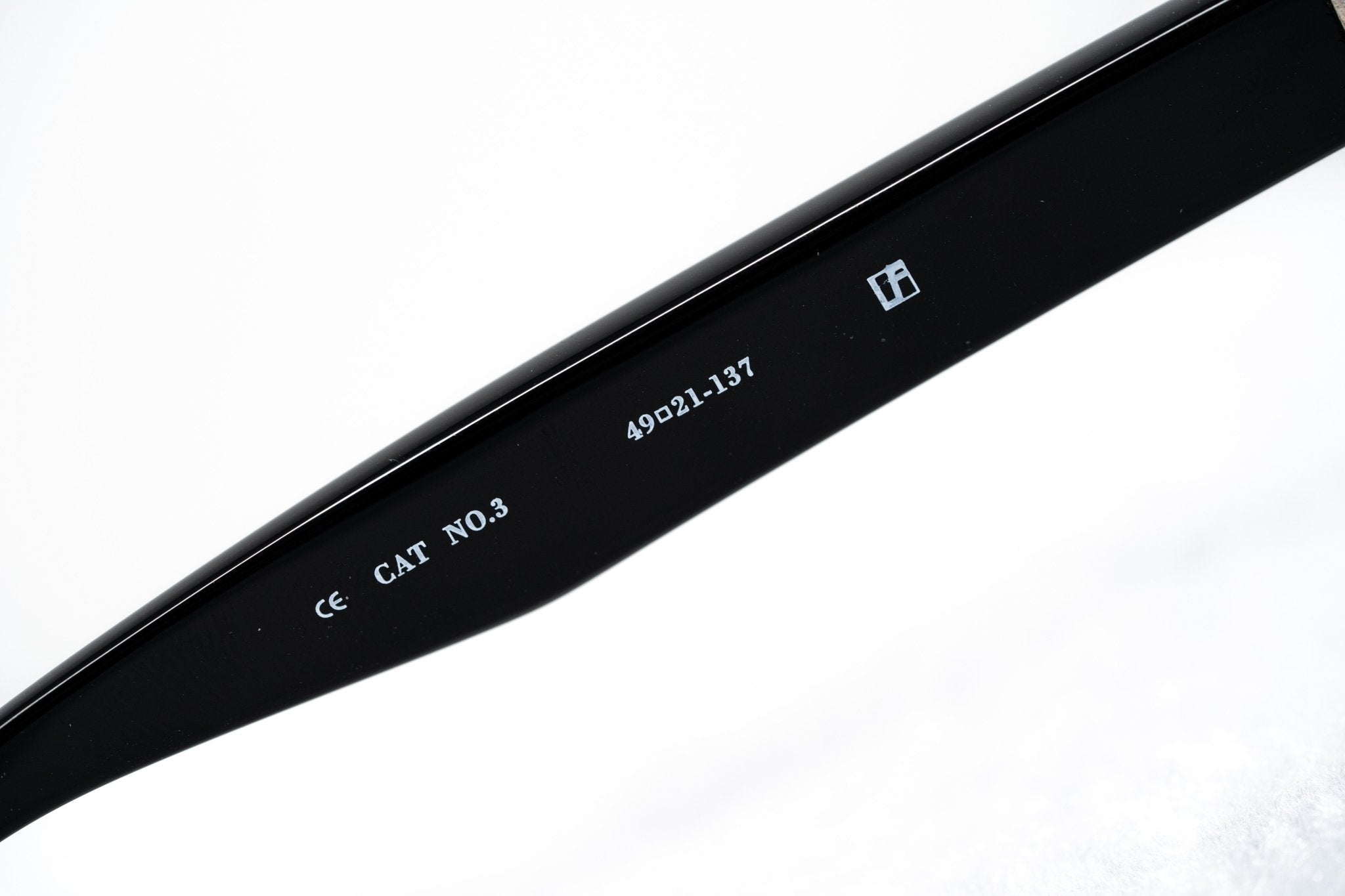 Ann Demeulemeester Sunglasses Flat Top Black and Grey Gradient AD10C1SUN-GR8 Sunglasses