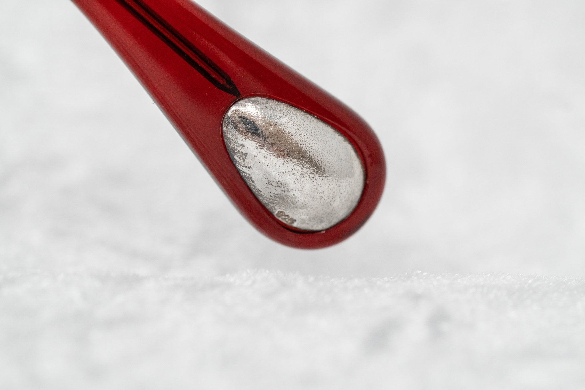 Ann Demeulemeester Sunglasses Flat Top Round Bordeaux Red and Blue-GR8 Sunglasses