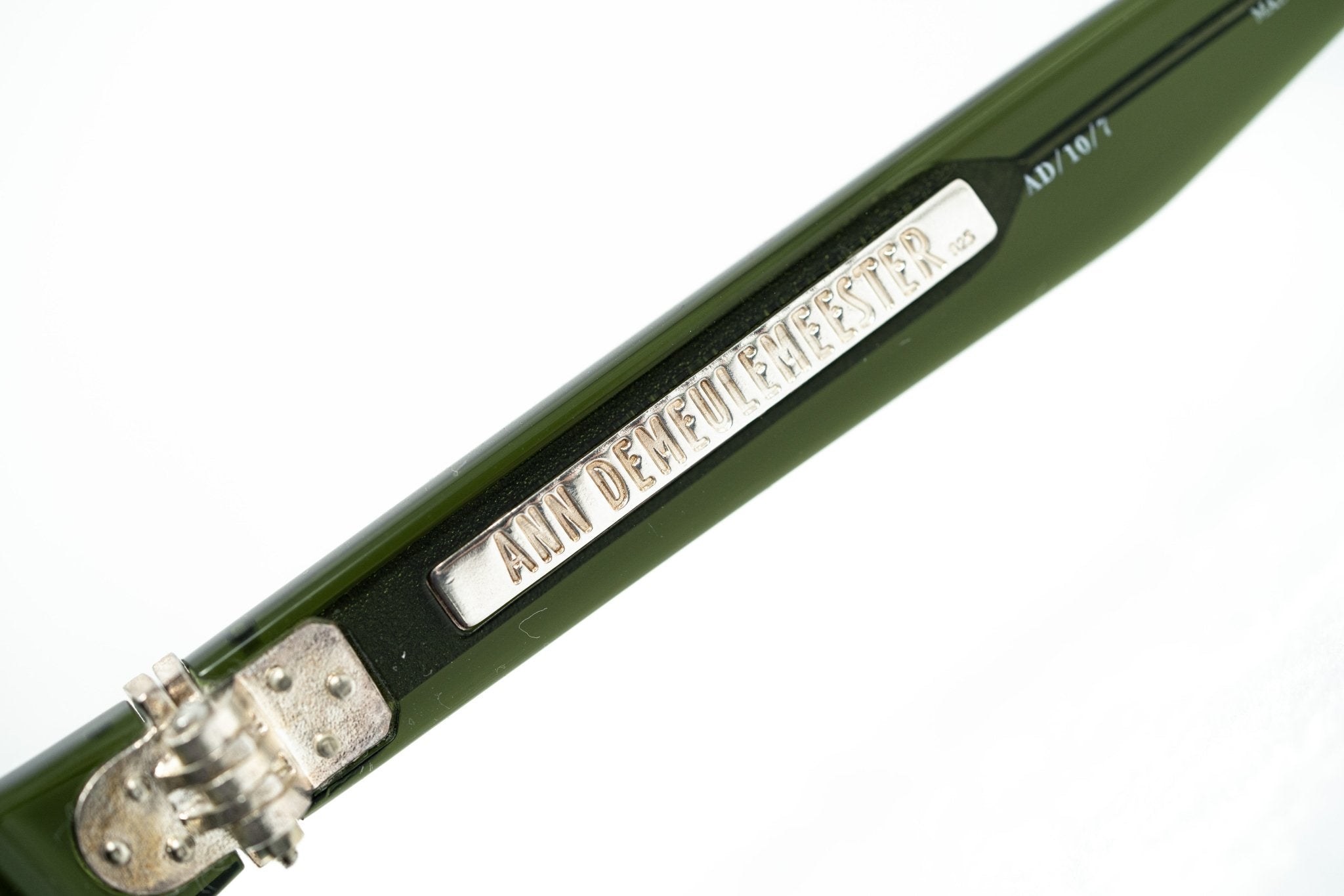 Ann Demeulemeester Sunglasses Flat Top Green and Green Graduated AD10C7SUN-GR8 Sunglasses