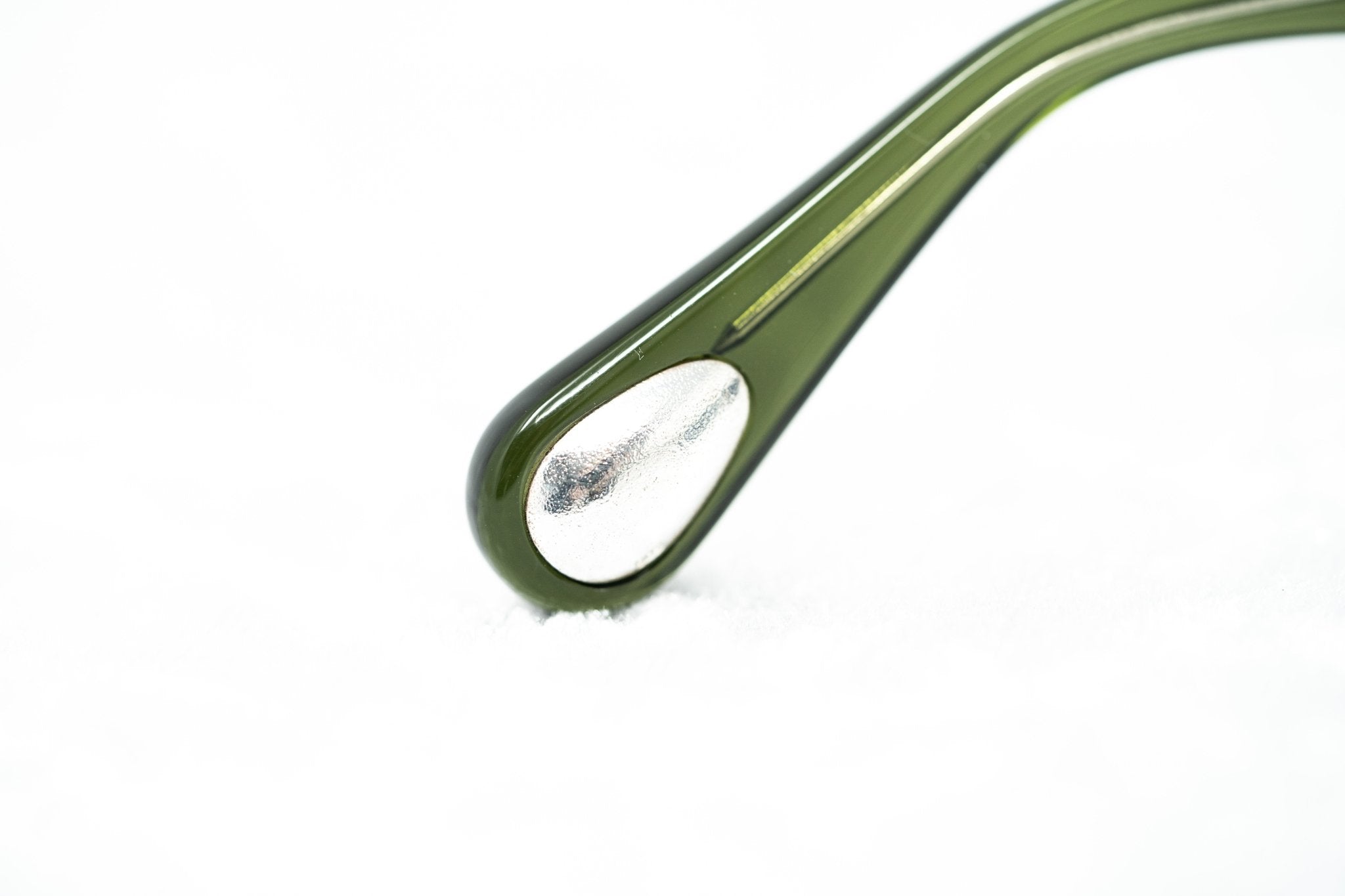 Ann Demeulemeester Sunglasses Flat Top Green and Green Graduated AD10C7SUN-GR8 Sunglasses