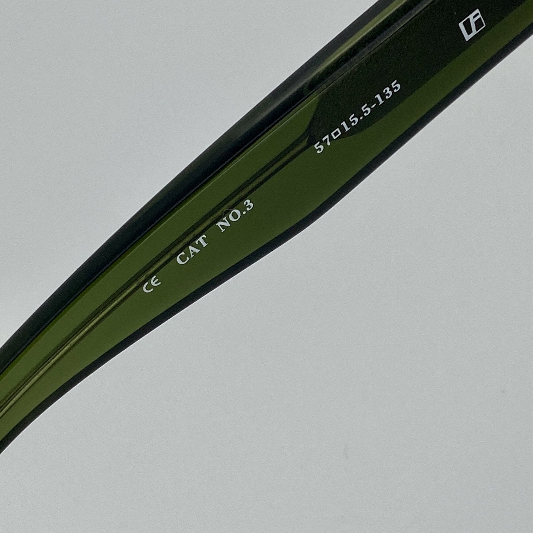 Ann Demeulemeester Men's Sunglasses Flat Top Green AD2C7SUN-GR8 Sunglasses