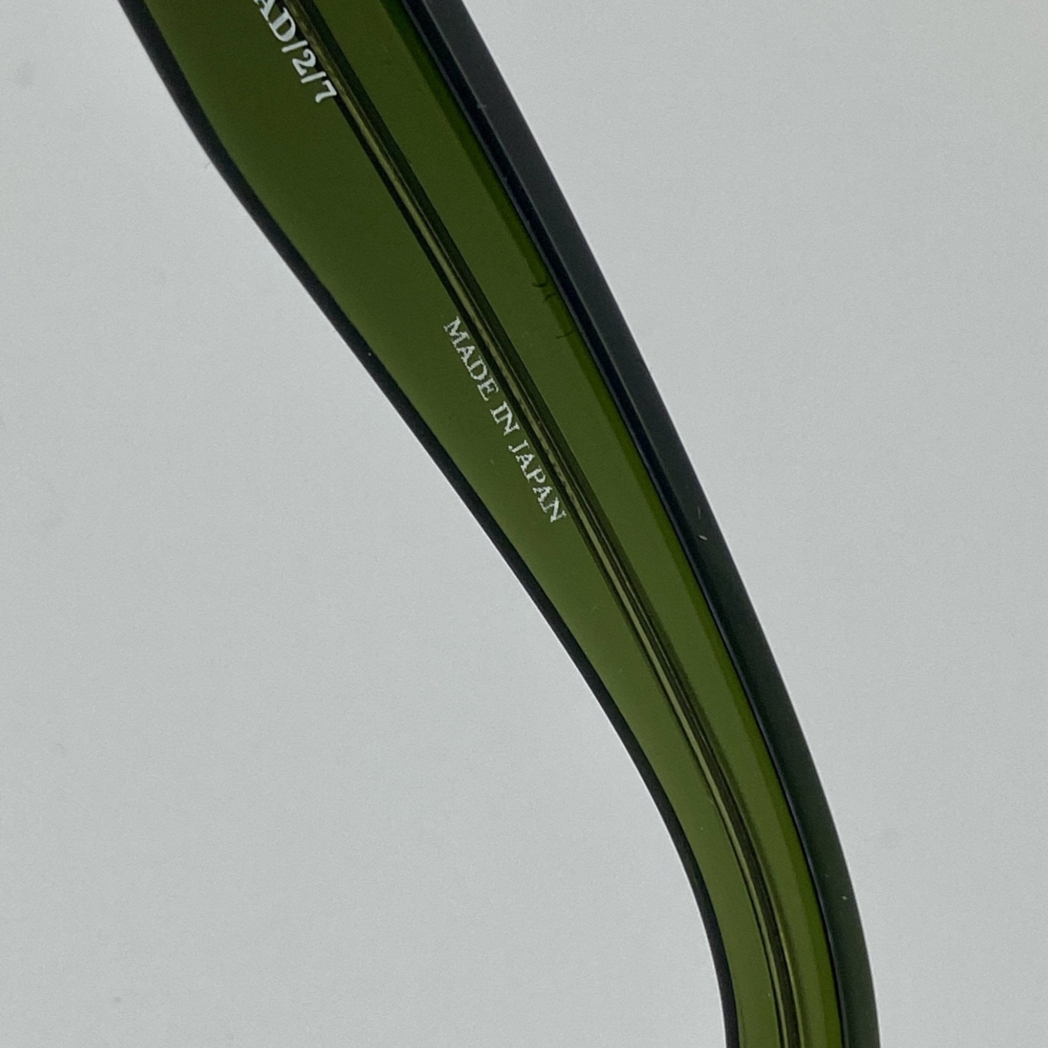 Ann Demeulemeester Men's Sunglasses Flat Top Green AD2C7SUN-GR8 Sunglasses