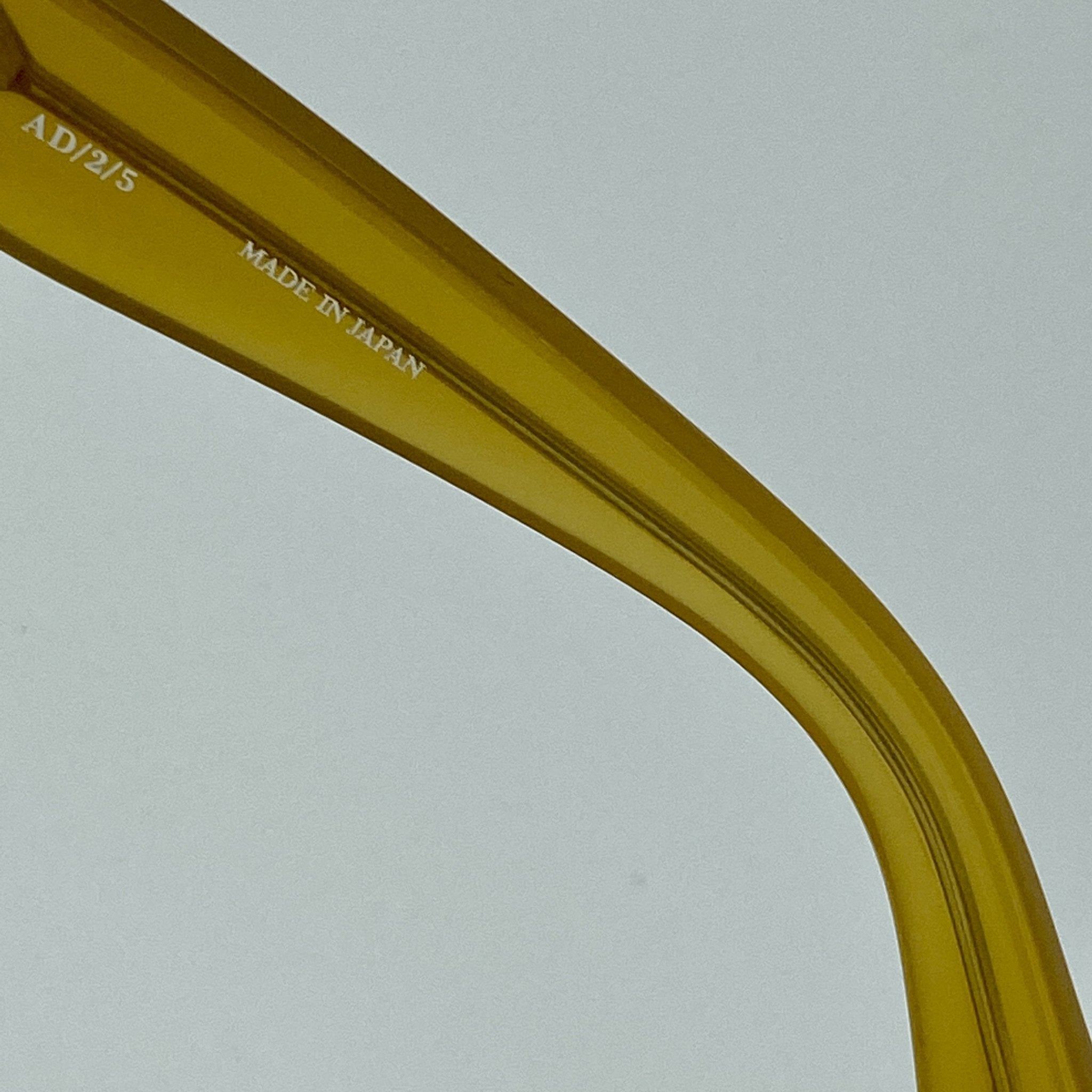 Ann Demeulemeester Sunglasses Flat Top Honey Orange and Green-GR8 Sunglasses