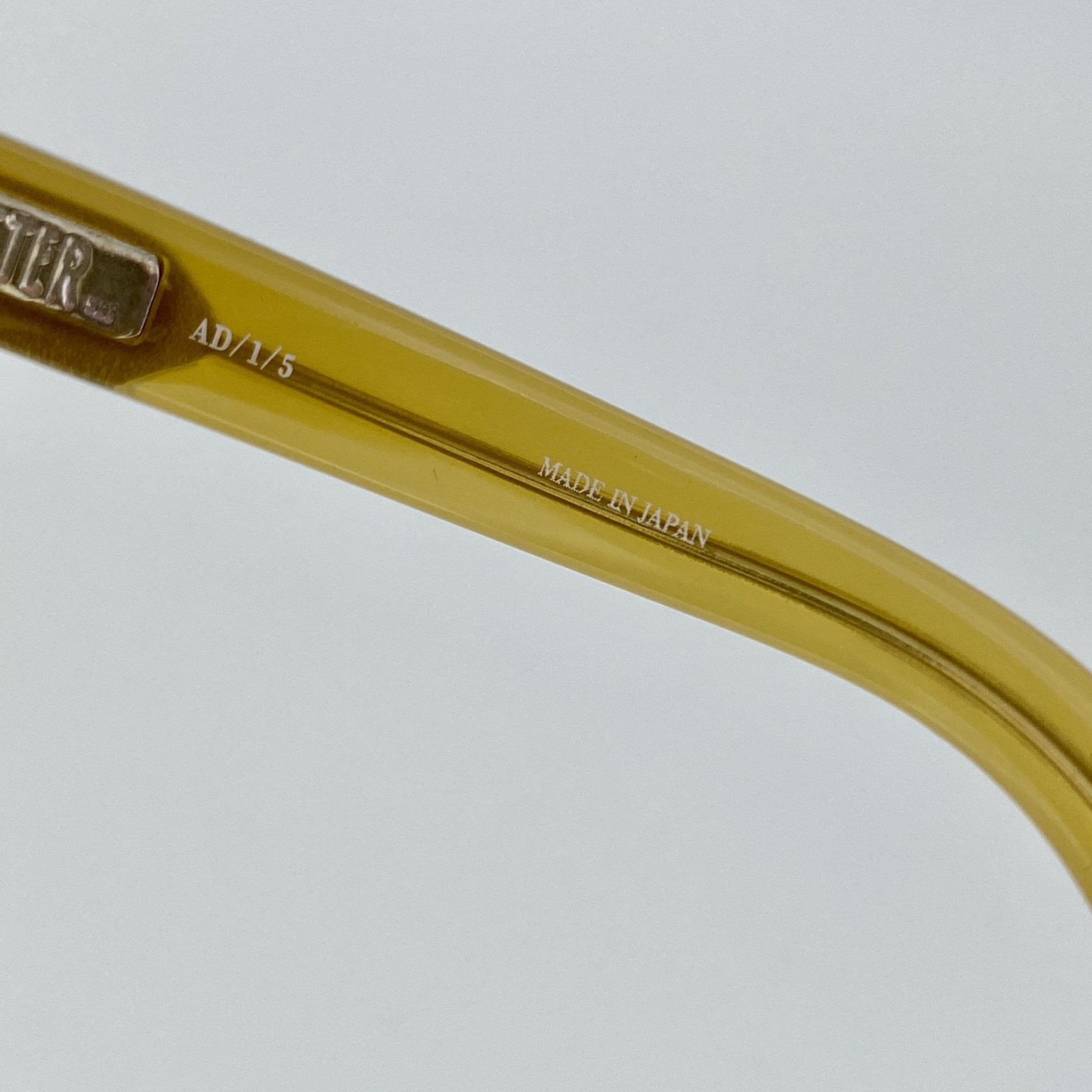 Ann Demeulemeester Sunglasses Flat Top Orange and Green-GR8 Sunglasses