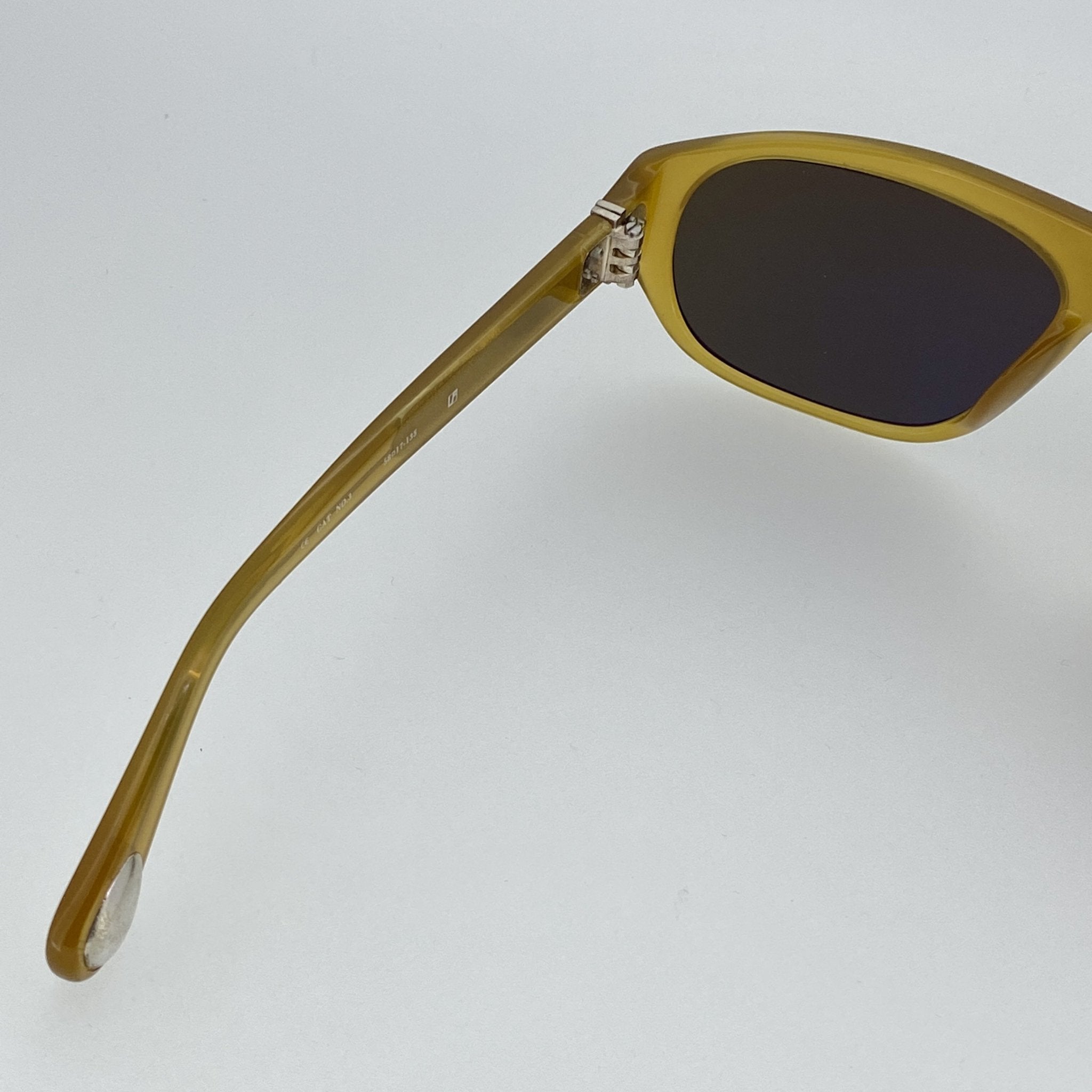 Ann Demeulemeester Sunglasses Flat Top Orange and Green-GR8 Sunglasses