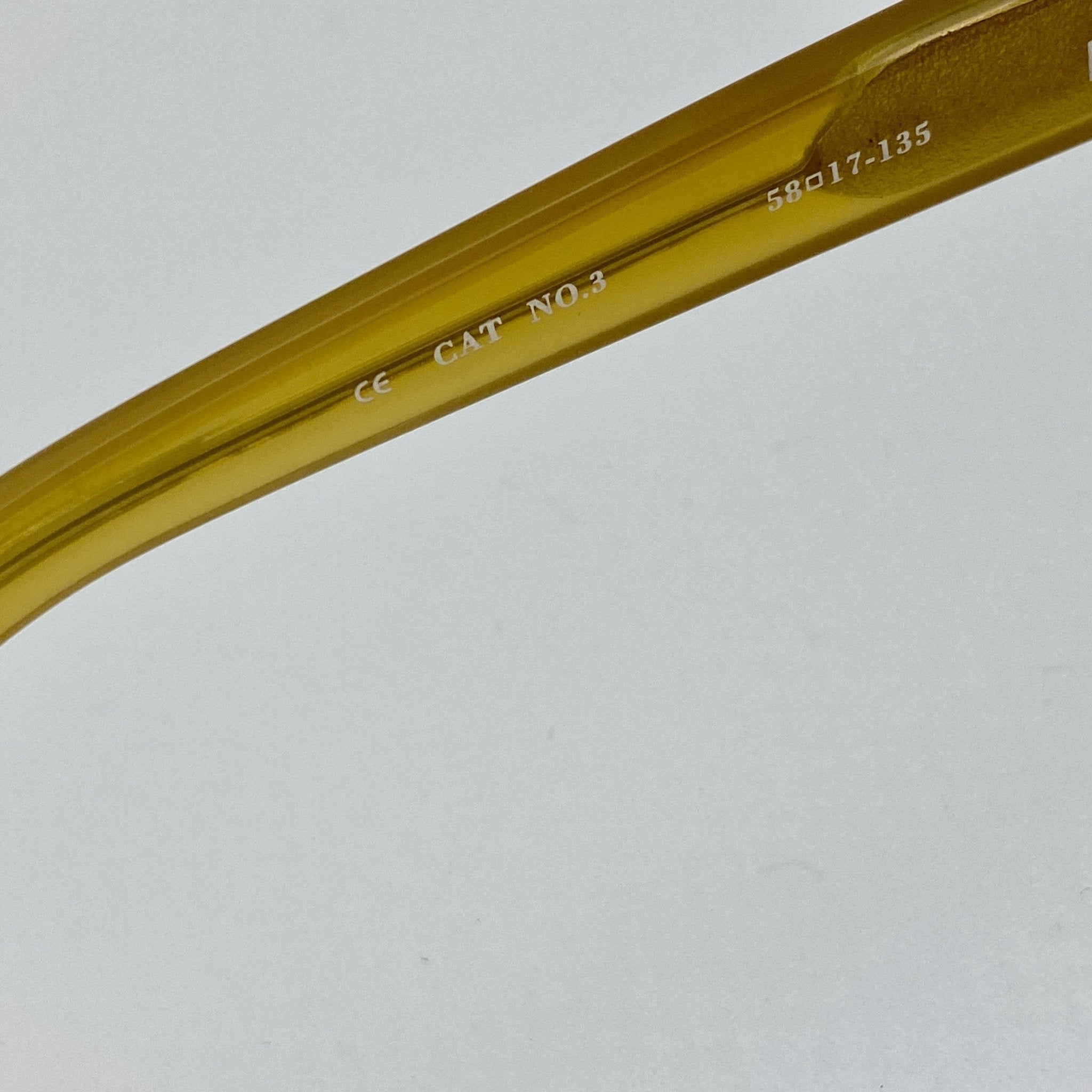 Ann Demeulemeester Sunglasses Flat Top Orange and Green-GR8 Sunglasses