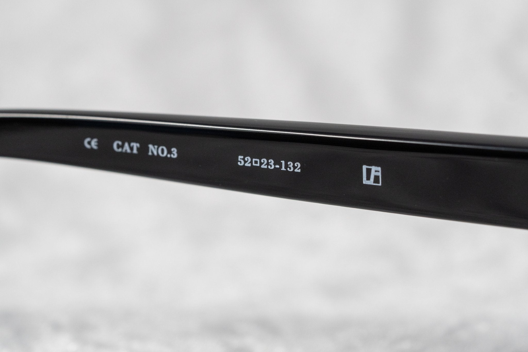 Ann Demeulemeester Ladies Sunglasses Oval Black and Grey AD8C1SUN-GR8 Sunglasses