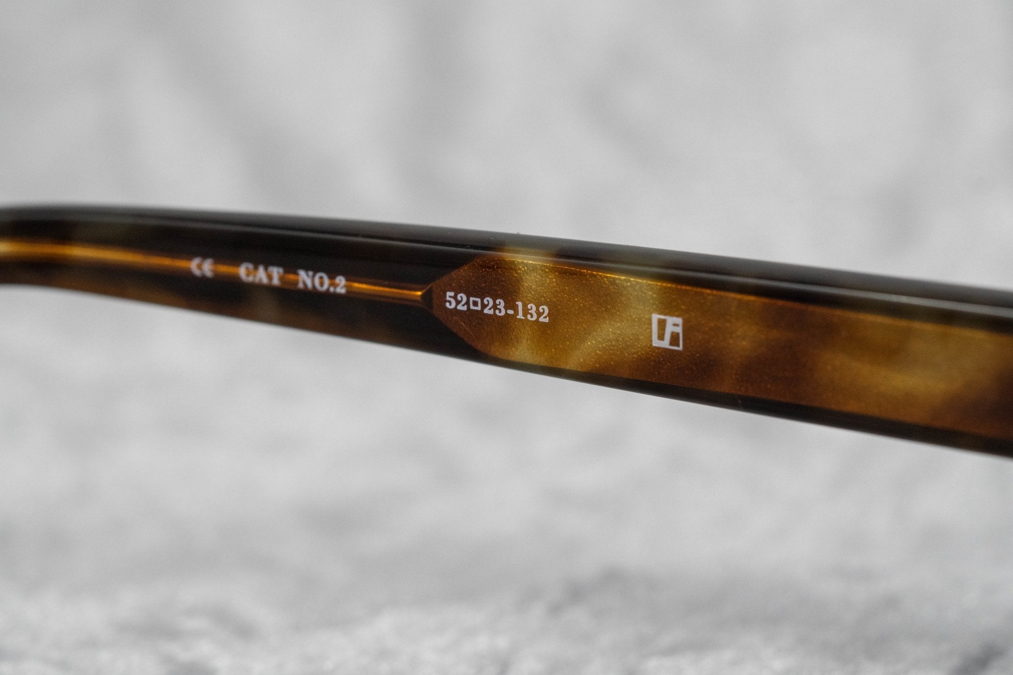 Ann Demeulemeester Ladies Sunglasses Oval Black and Brown Graduated AD8C6SUN-GR8 Sunglasses