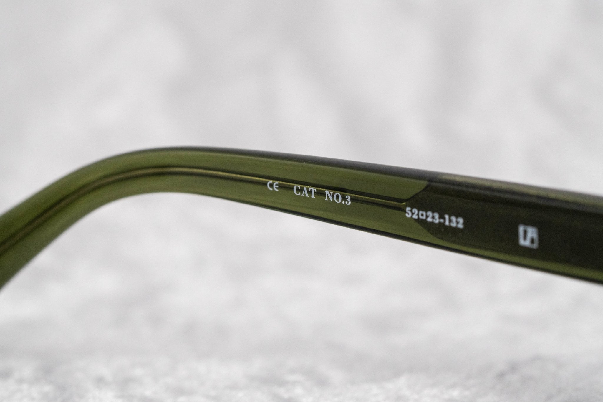 Ann Demeulemeester Sunglasses Oval Green and Purple-GR8 Sunglasses