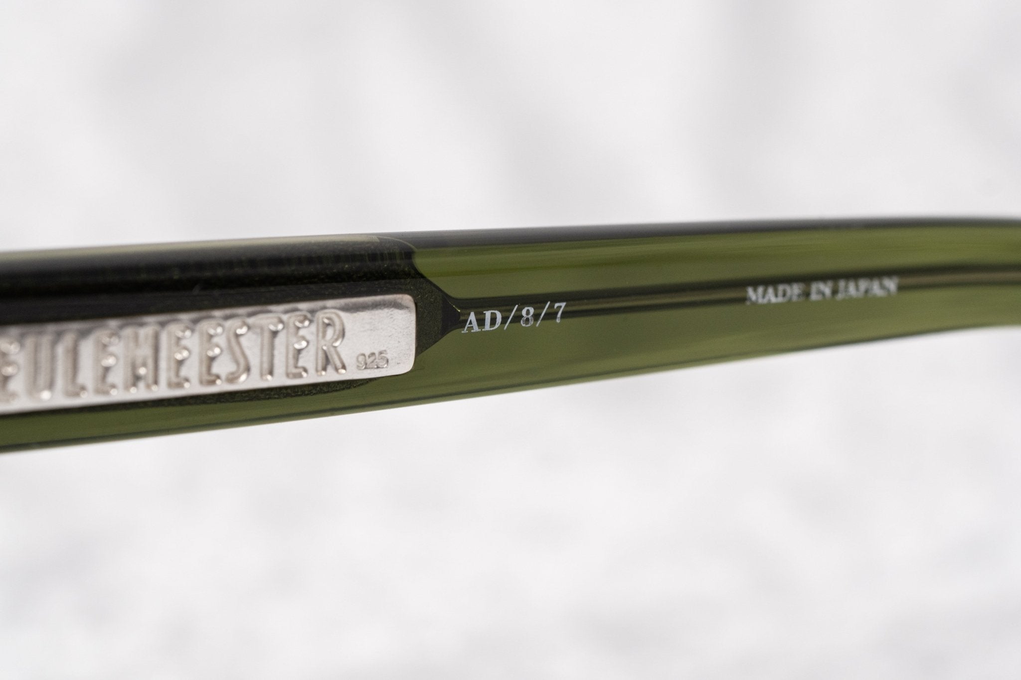 Ann Demeulemeester Sunglasses Oval Green and Purple-GR8 Sunglasses