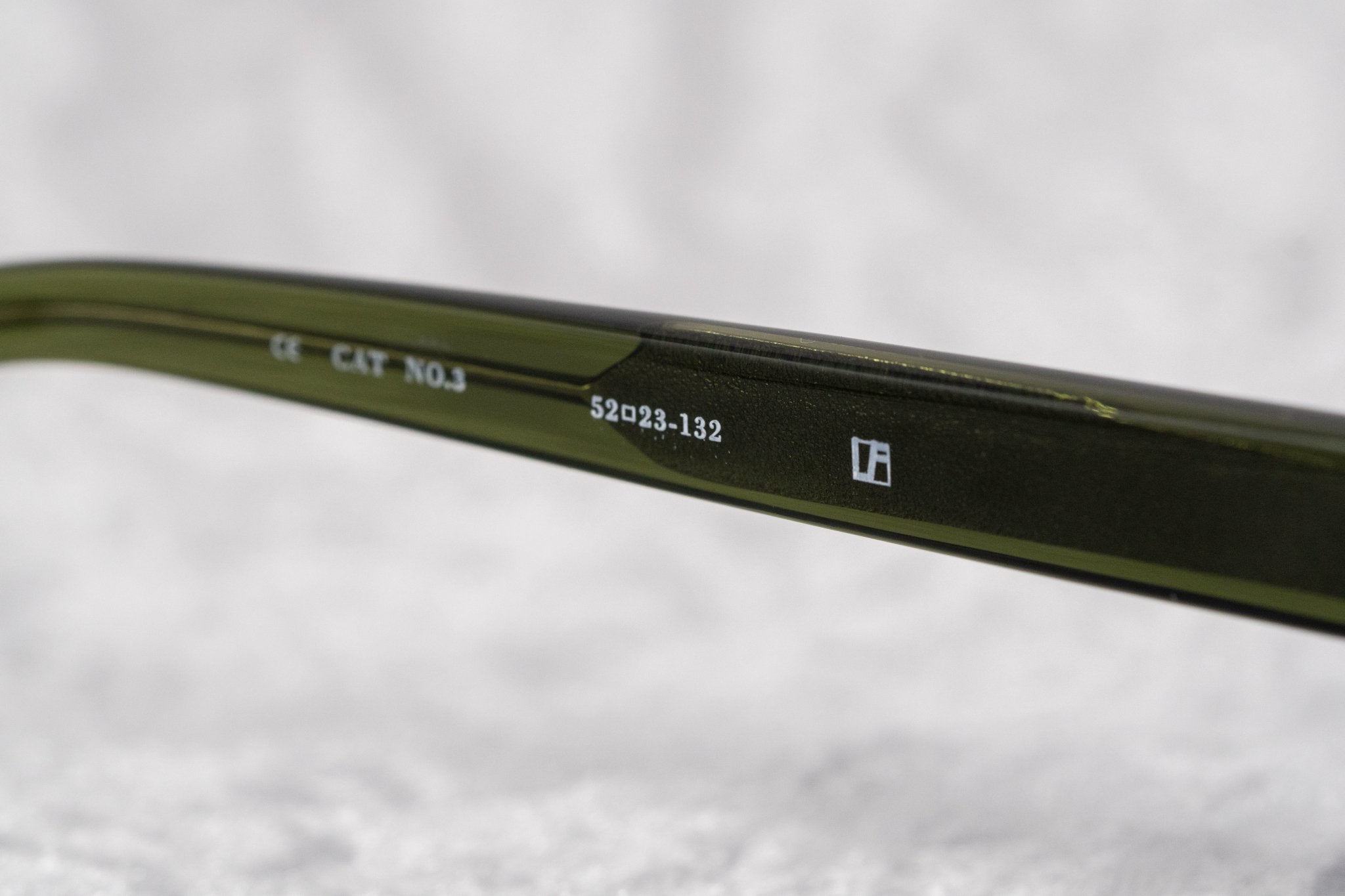 Ann Demeulemeester Sunglasses Oval Green and Purple-GR8 Sunglasses