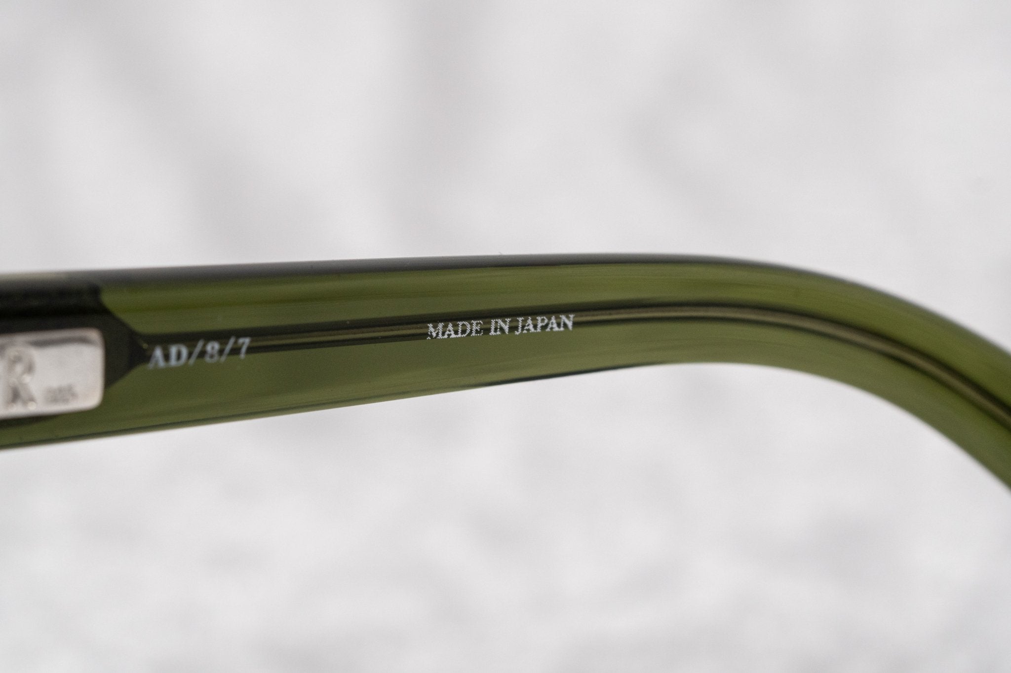 Ann Demeulemeester Sunglasses Oval Green and Purple-GR8 Sunglasses