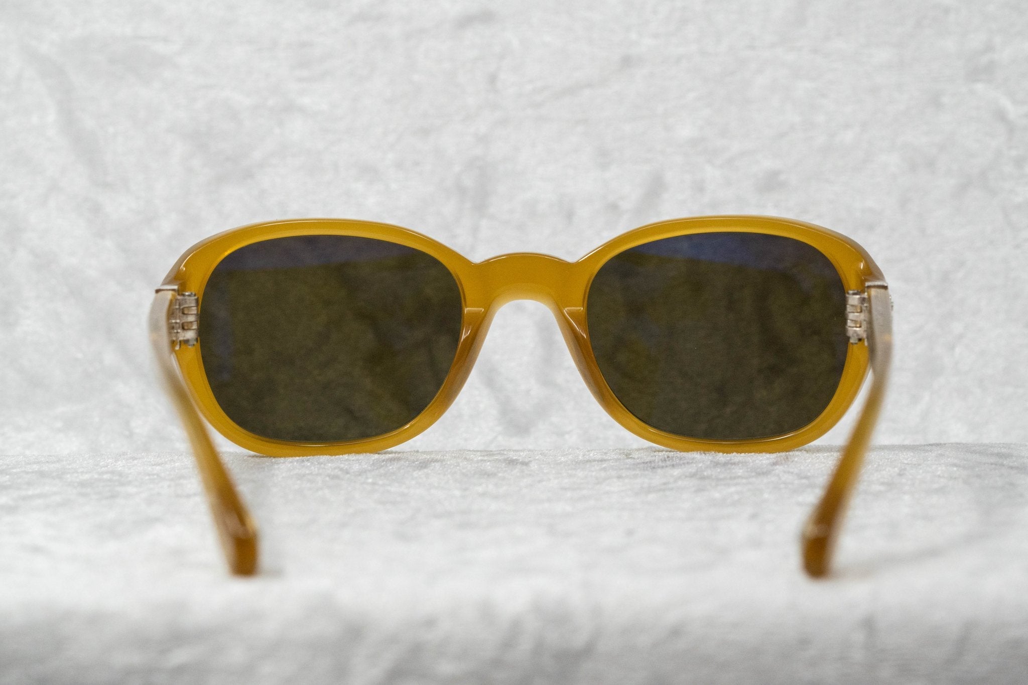 Ann Demeulemeester Sunglasses Oval Honey and Green-GR8 Sunglasses