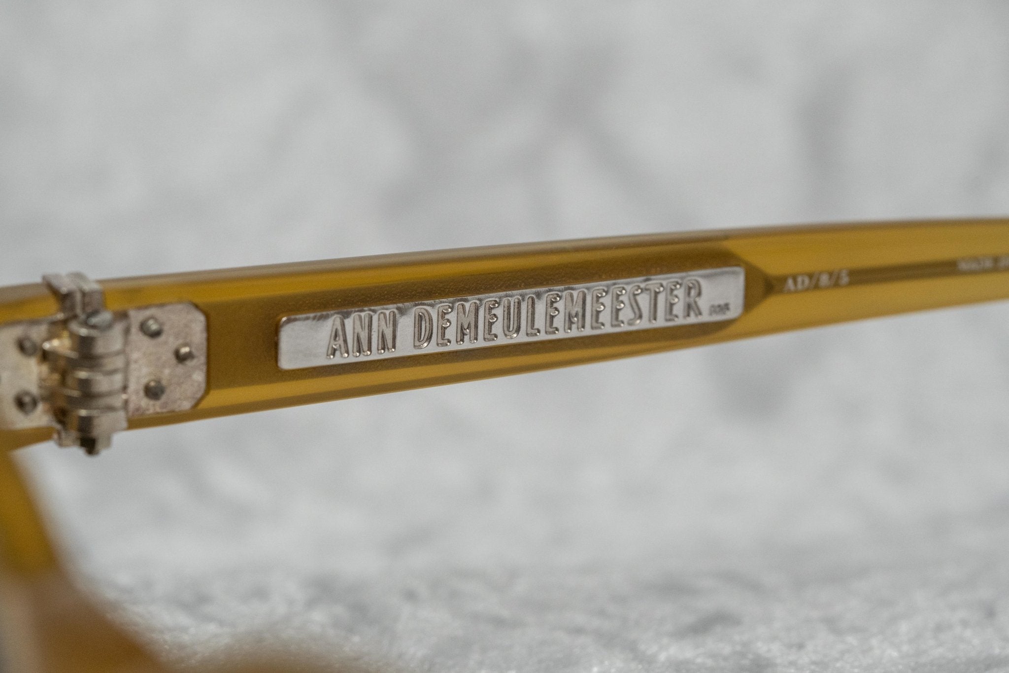 Ann Demeulemeester Sunglasses Oval Honey and Green-GR8 Sunglasses